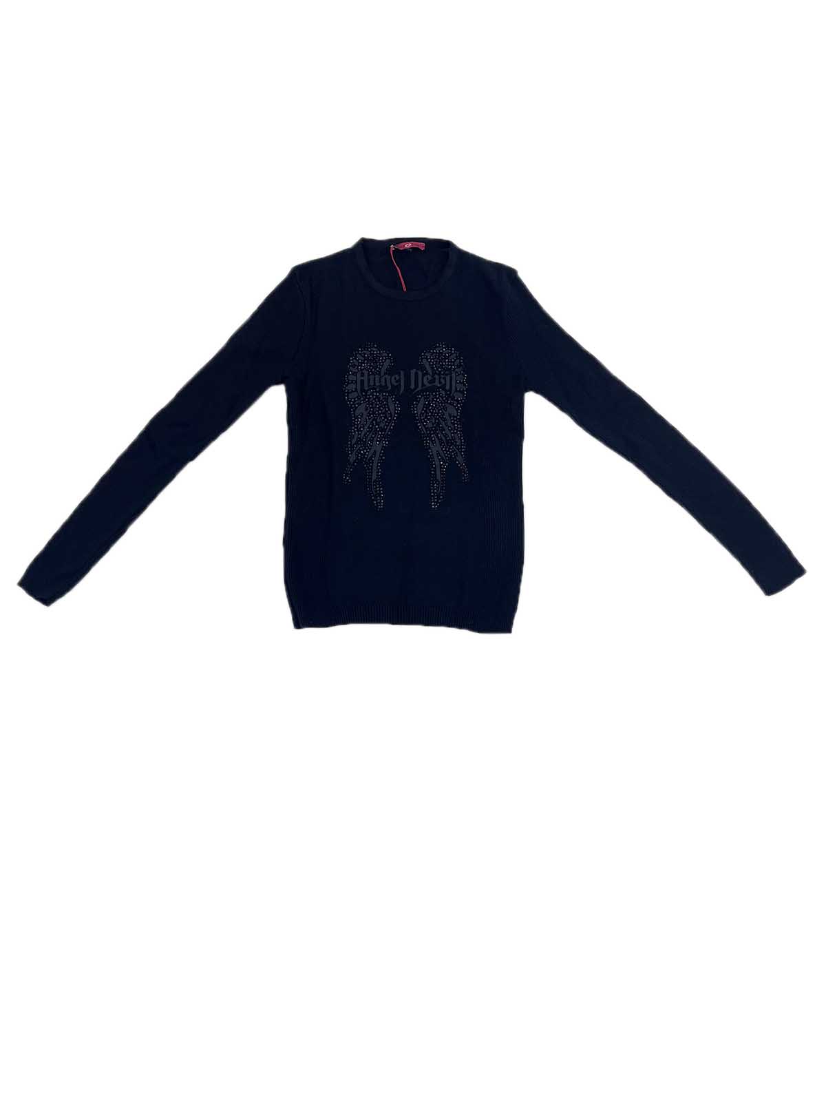 ANGEL & DEVIL 17010017 Knitted Long Sleeves Tee