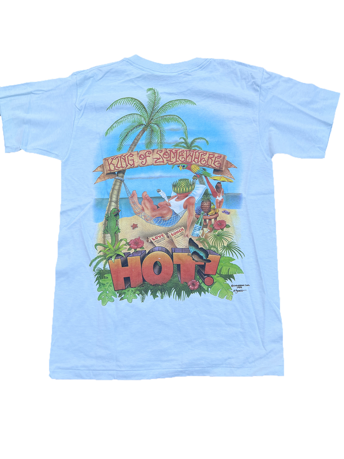 GIGOLÈ ARCHIVE Jimmy Buffets Caribbean Soul T-shirt 1989