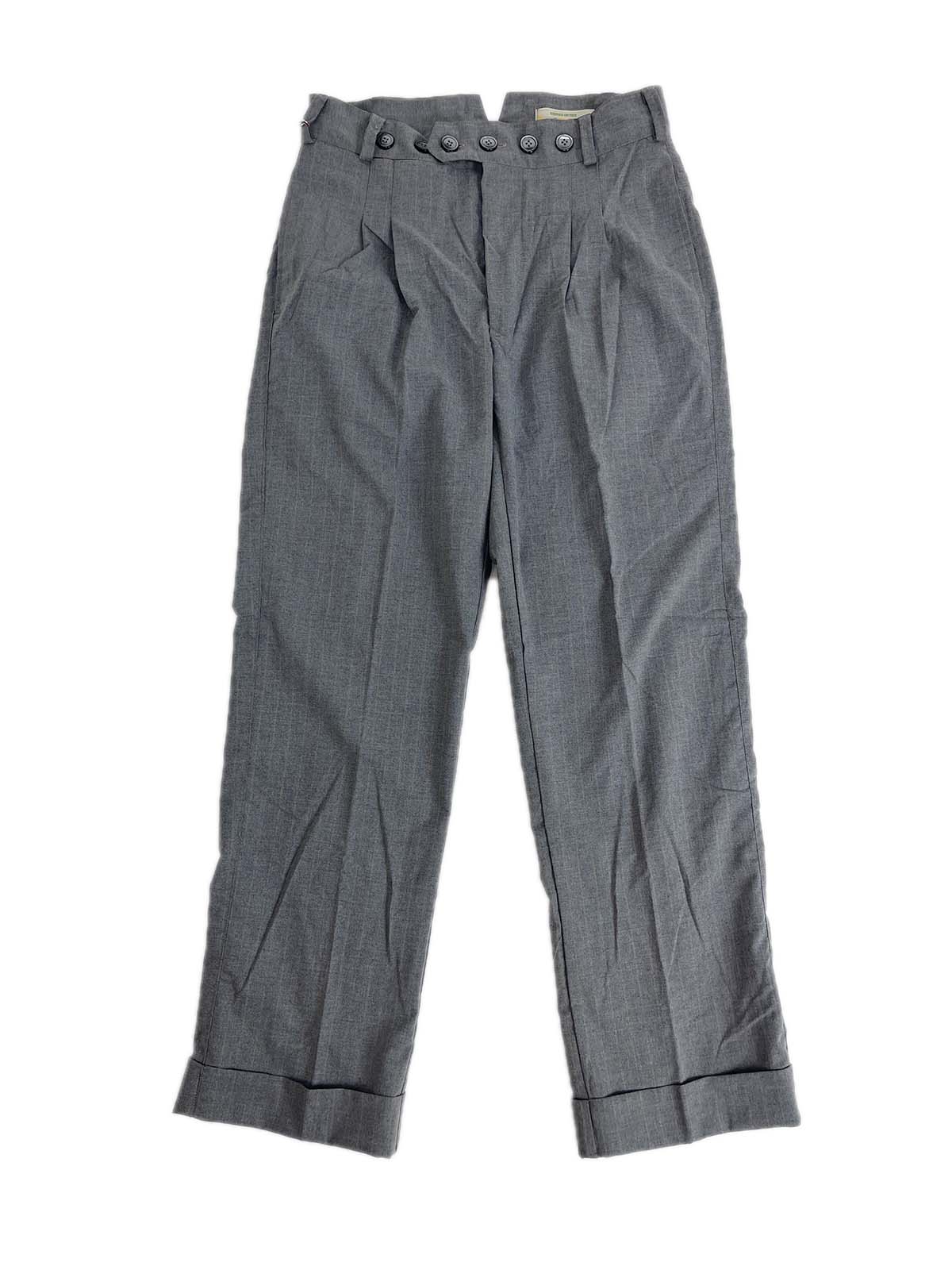 RINOMATA SARTORIA GIGOLE Pantaloni Swing a righe stile Anni Cinquanta