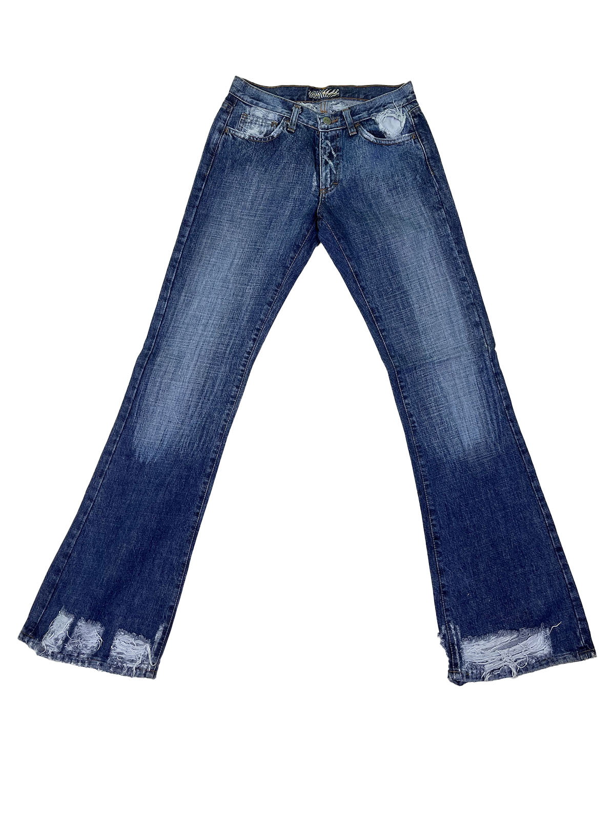 GIGOLÈ ARCHIVE P214407 Sexy Woman Jeans a zampa