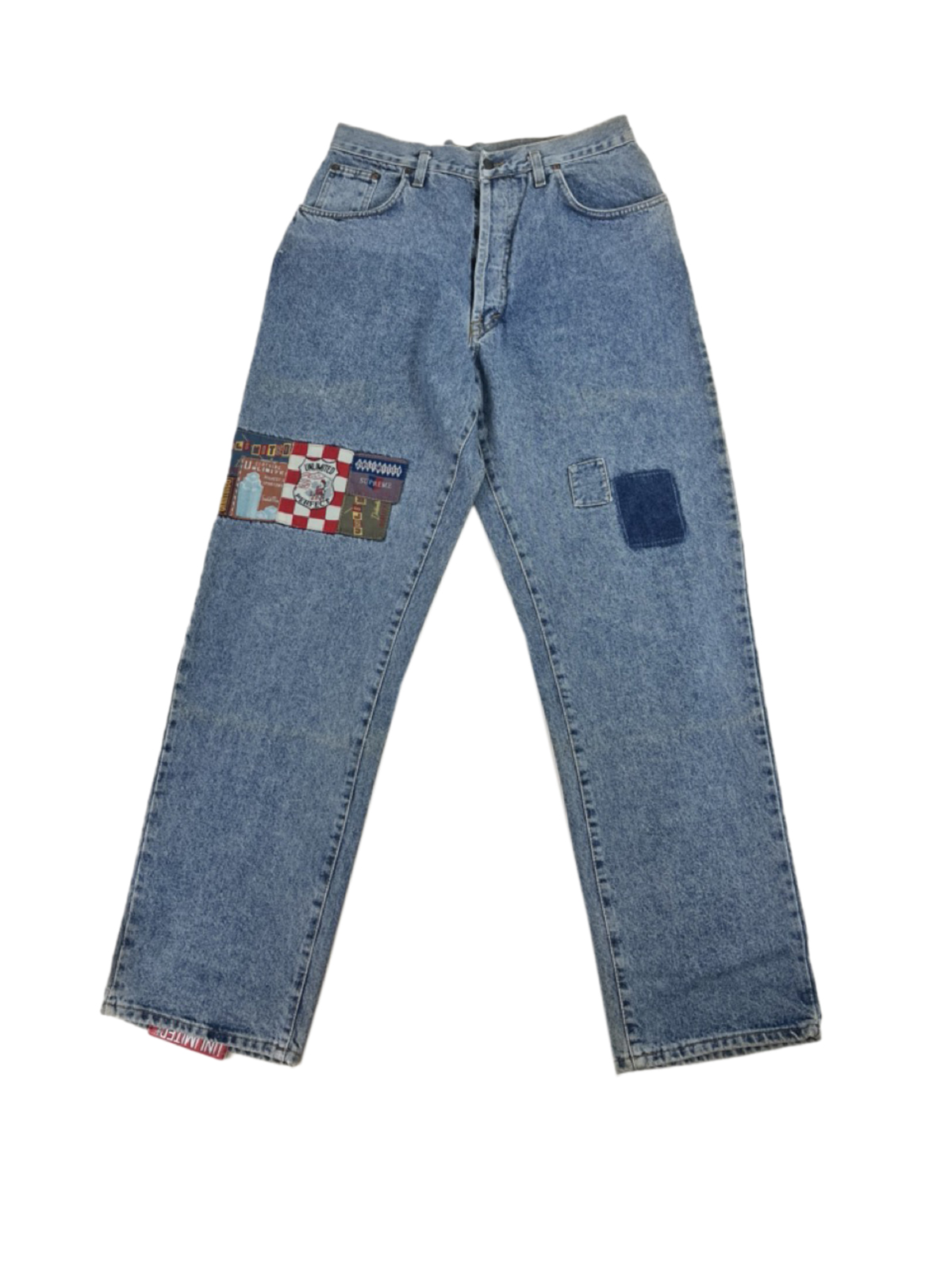 UNLIMITED PATCH JEANS