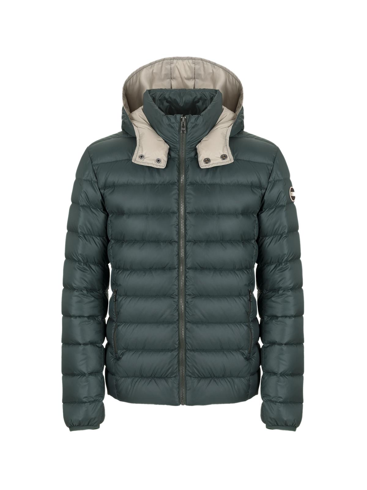 COLMAR Semi-glossy down jacket with a detachable hood 1250R