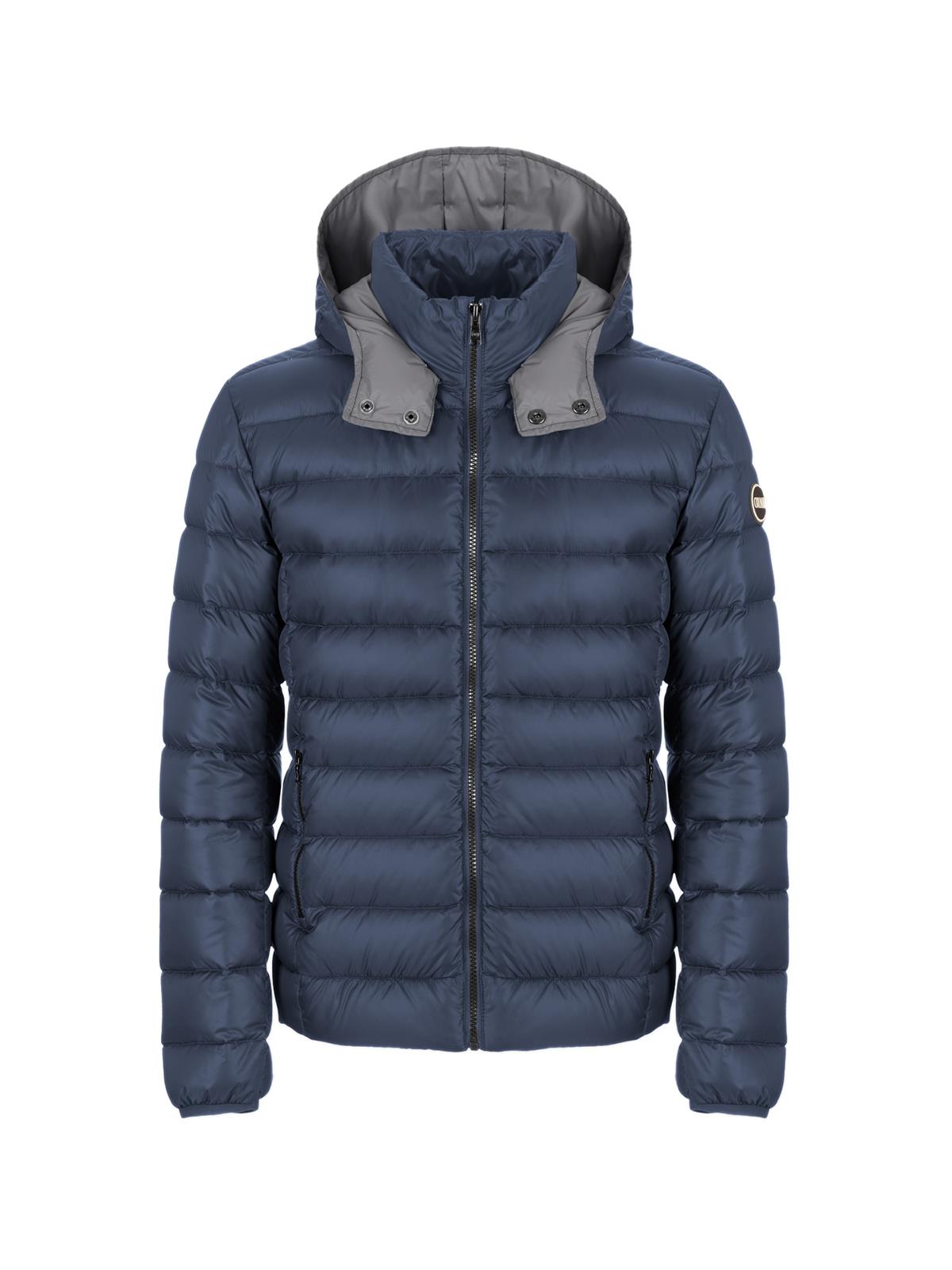 COLMAR Semi-glossy down jacket with a detachable hood 1250R