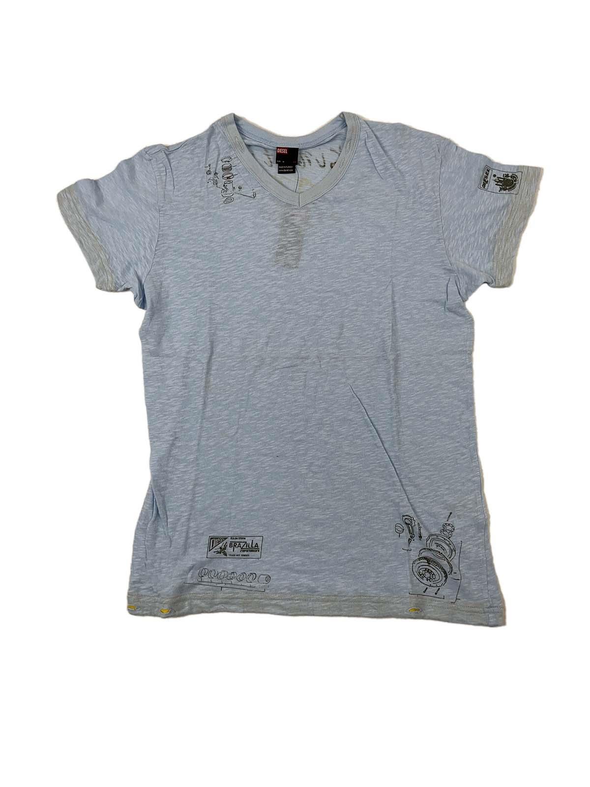 DIESEL Automata V-Neck Tee