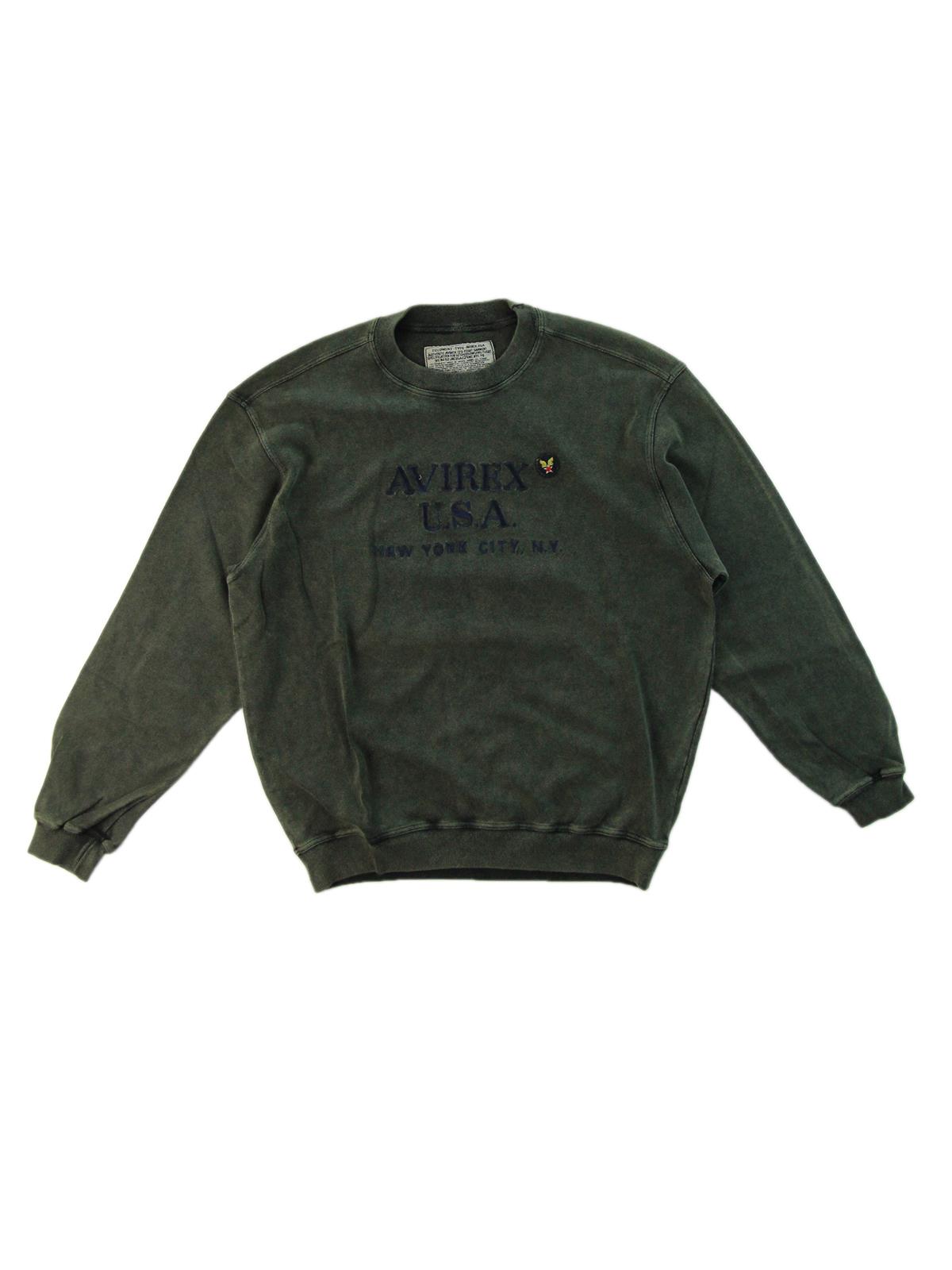 AVIREX ROAD R FELPA GREEN