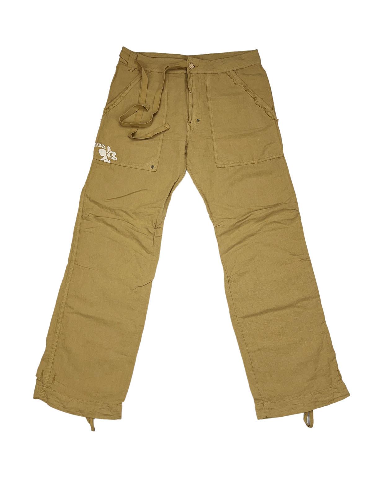 DIESEL Bowen pantaloni cotone-lino