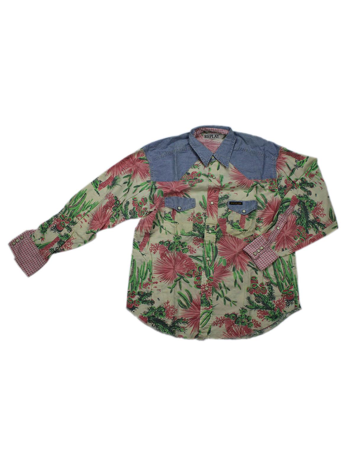 REPLAY Cactus Shirt