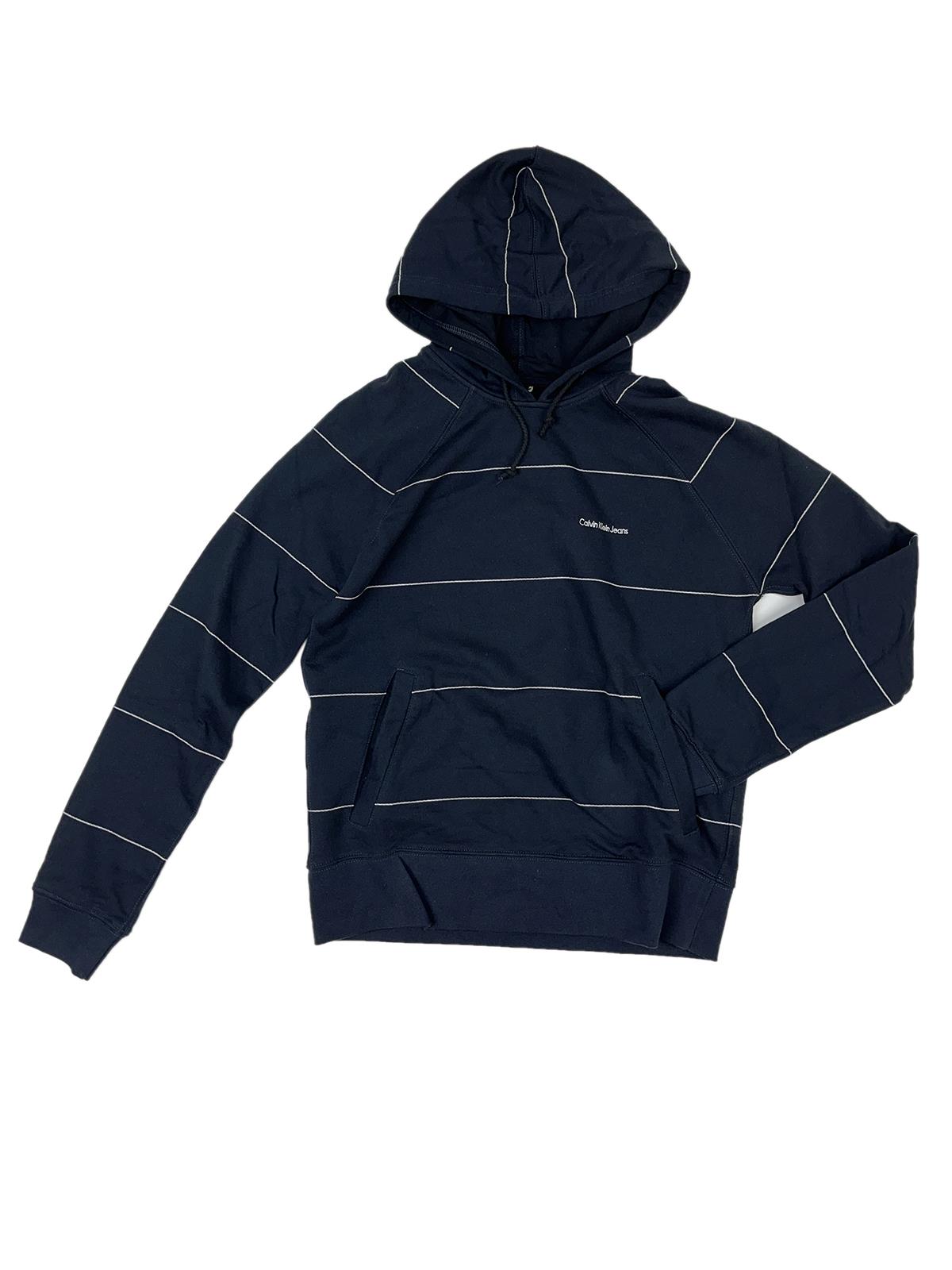 CALVIN KLEIN C Stripe Felpa con cappuccio