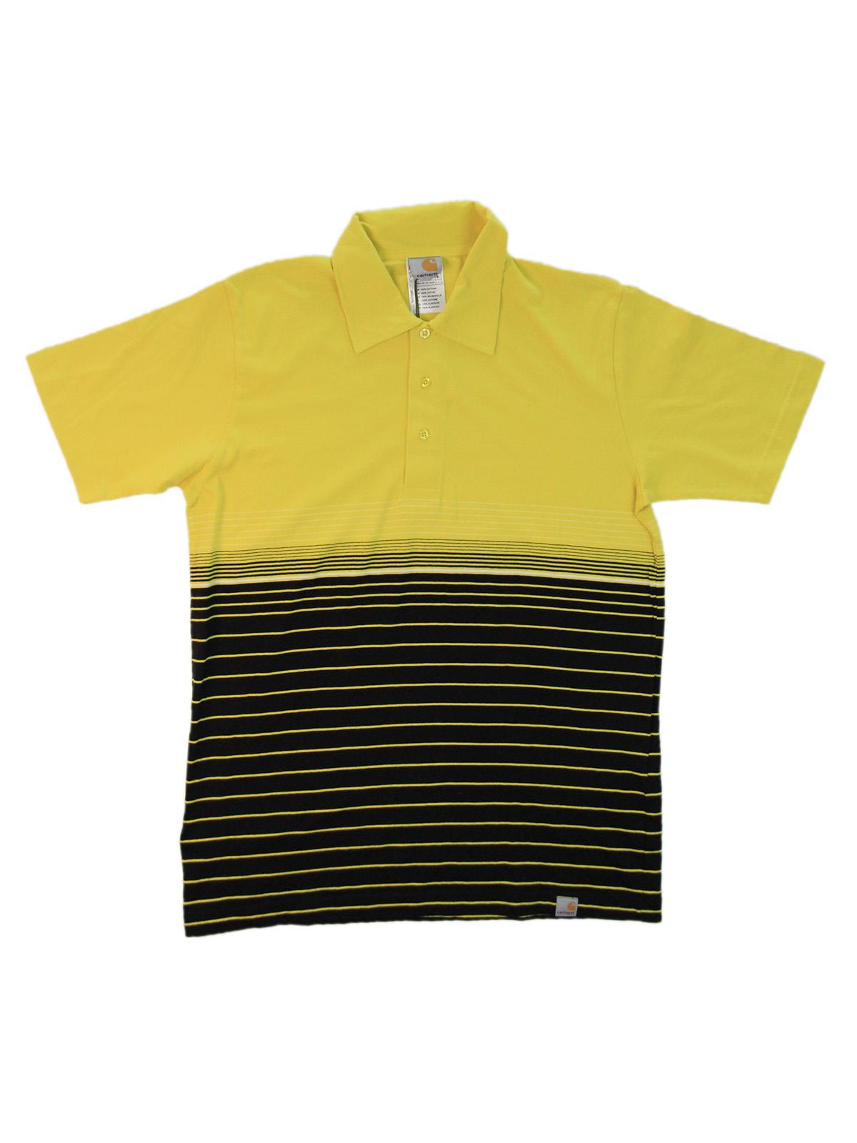 CARHARTT WIP Yellow Polo T-Shirt