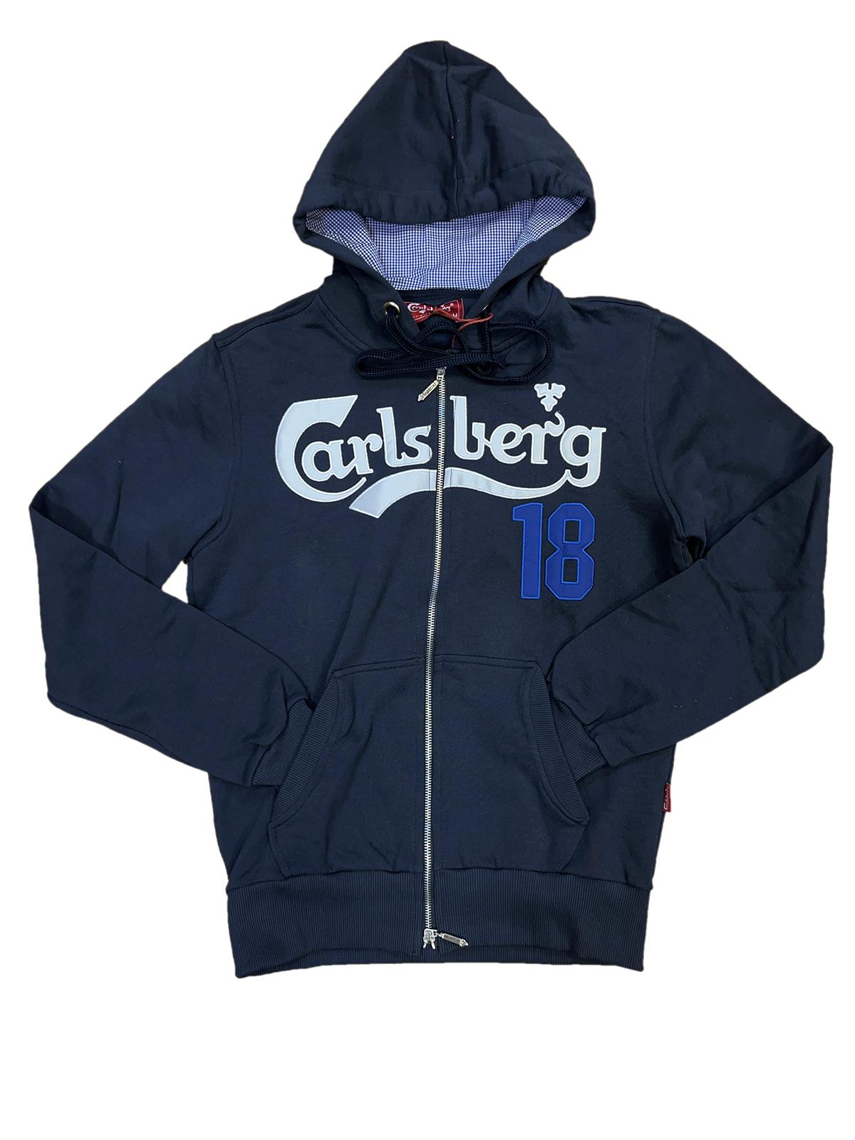 CARLSBERG Carls 18 felpa con cappuccio