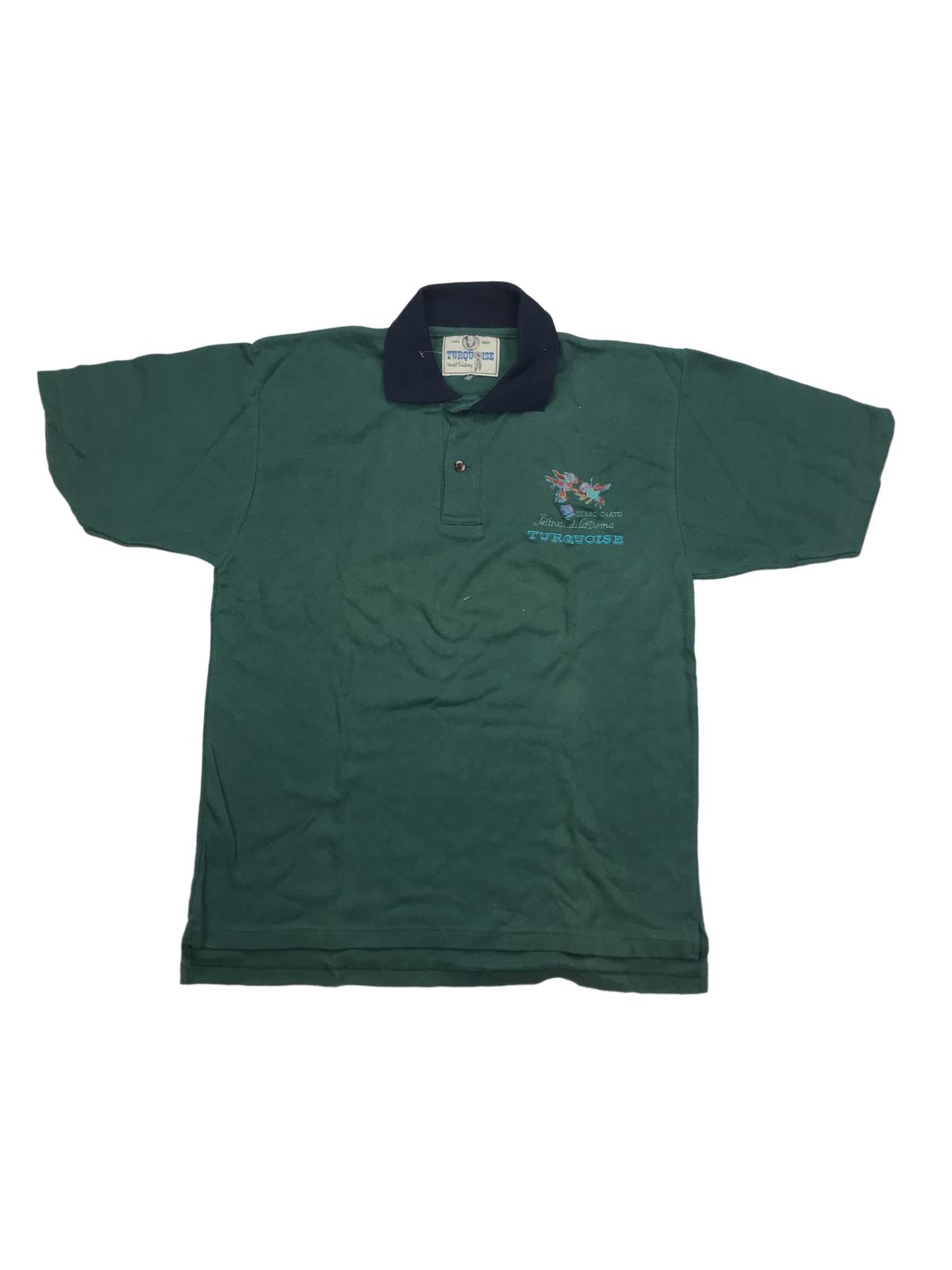 TURQUOISE Cherrochato Polo T-Shirt