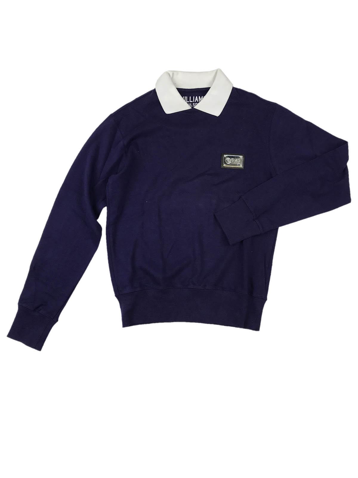 WILLIAMS WILSON Cisco felpa giro-polo