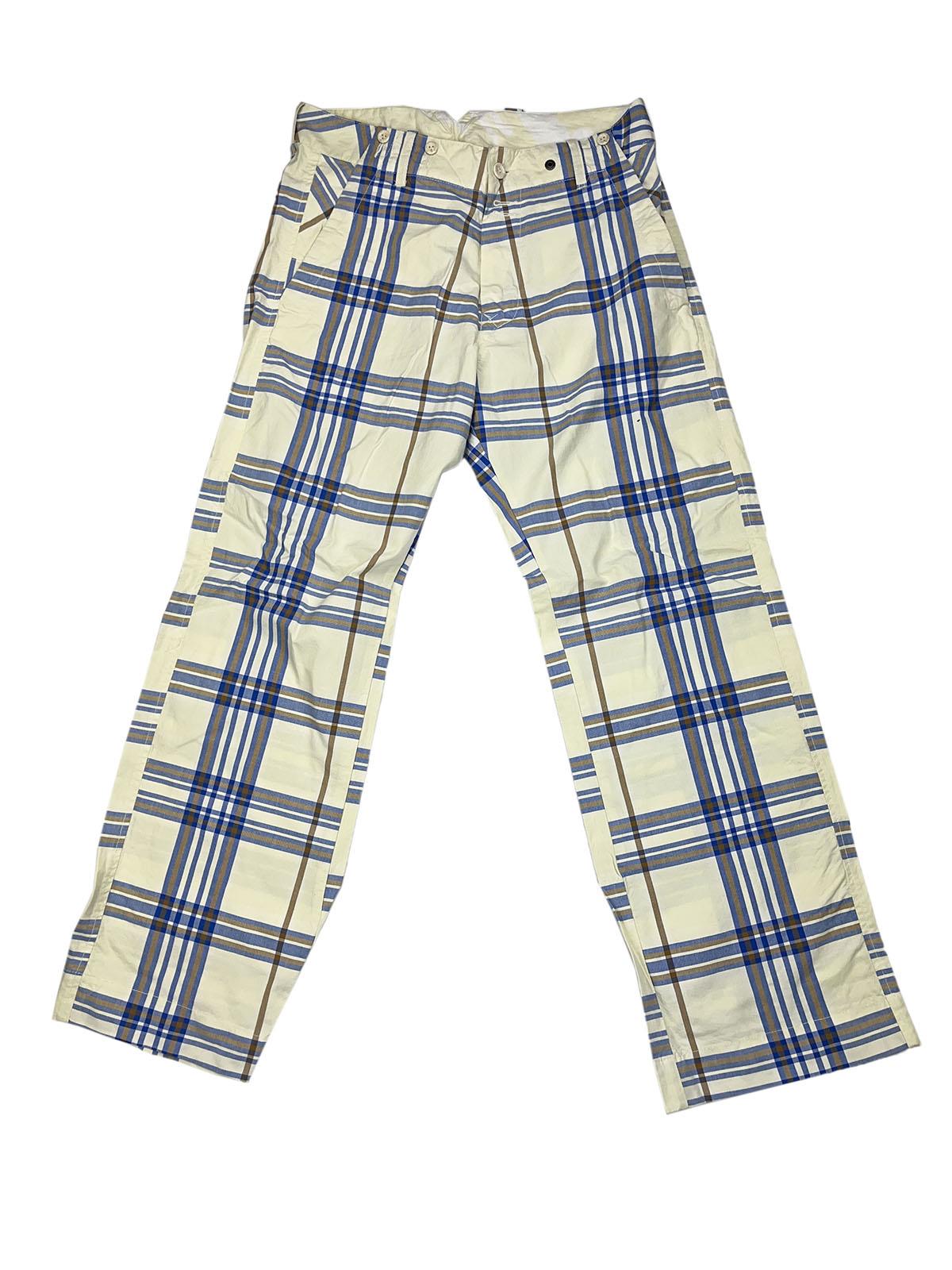 DIESEL Costus pantalone a scacchi