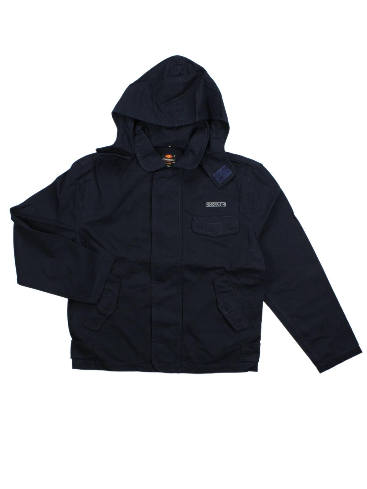ENERGIE Blue Basic Cotton Jacket