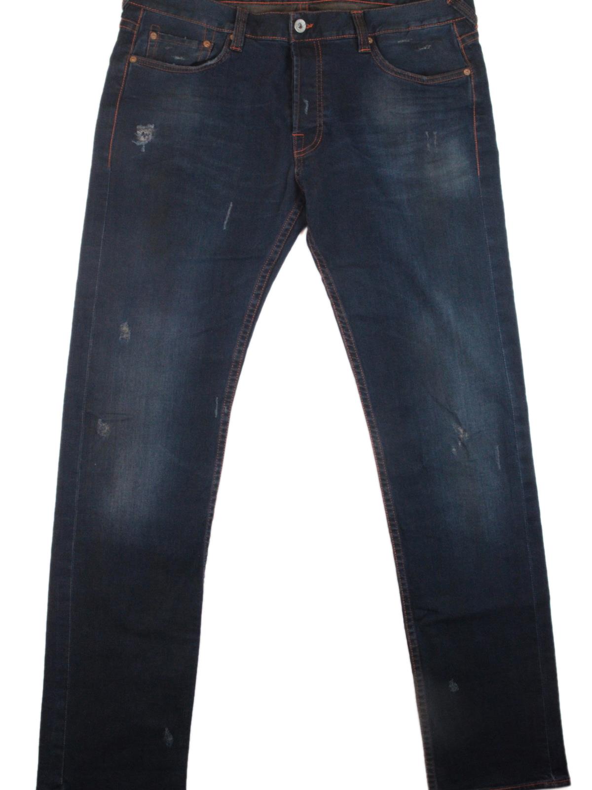 EVISU JE67 STRETCH RAMEN JEANS