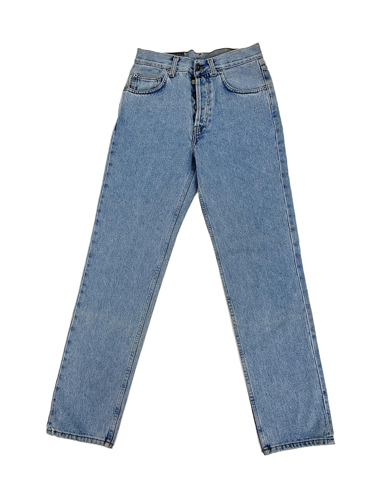 TURQUOISE Feather Jeans