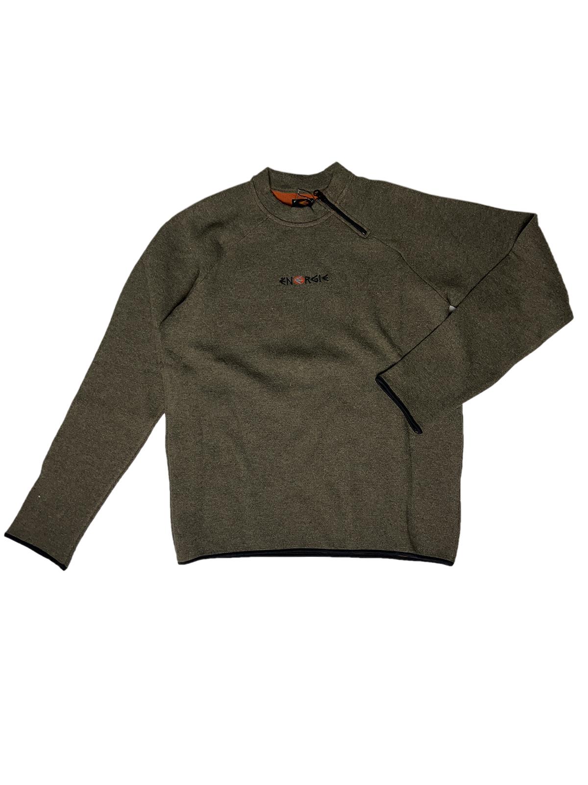 ENERGIE Feyer maglione girocollo con zip