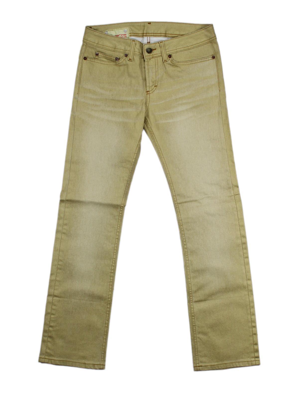 FORNARINA Skinny Gold Jeans