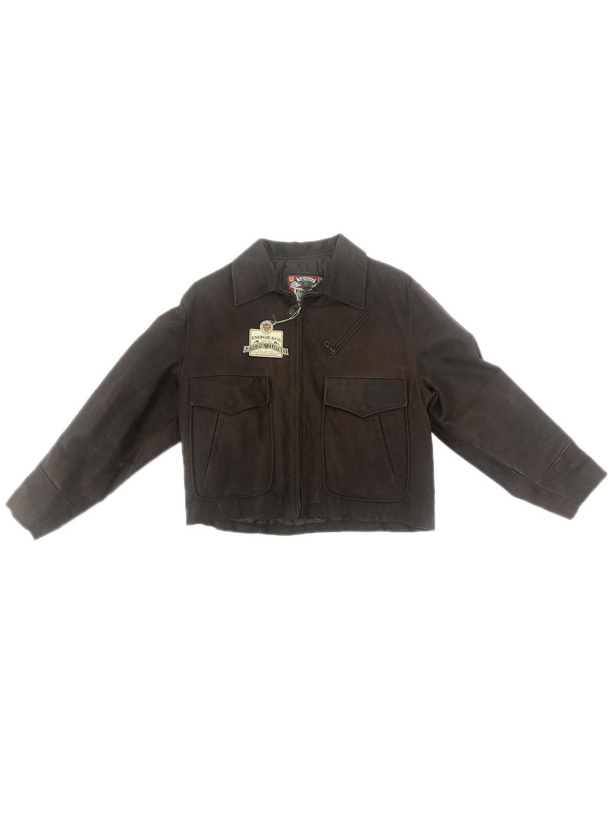 ENERGIE Frog Leather Jacket