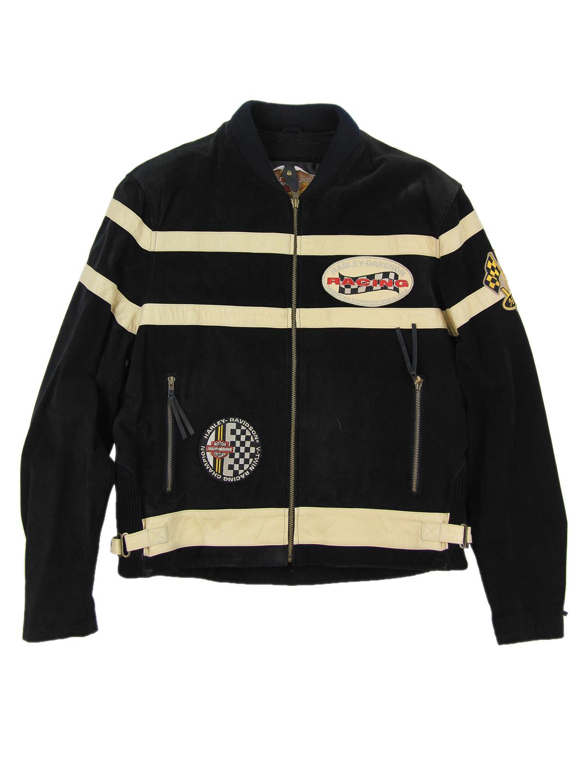 HARLEY DAVIDSON Competitor Suede Racing Jacket