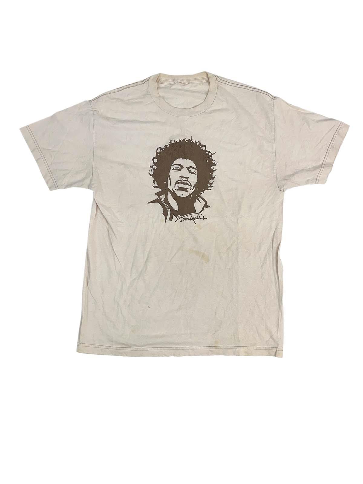 GIGOLÈ ARCHIVE Jimi Hendrix White T-Shirt (used)