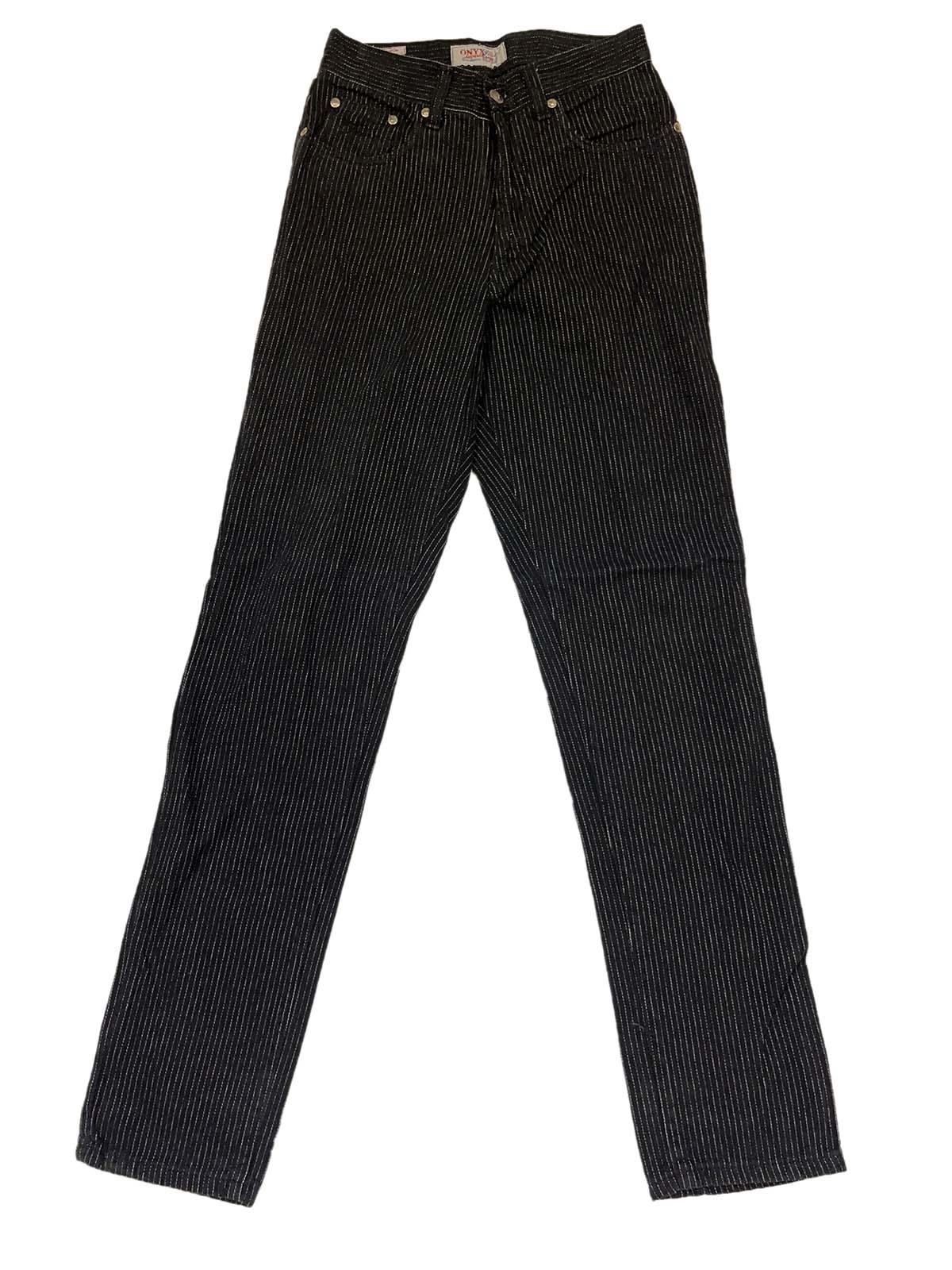 ONYX Mary Fan2 Jeans gessato
