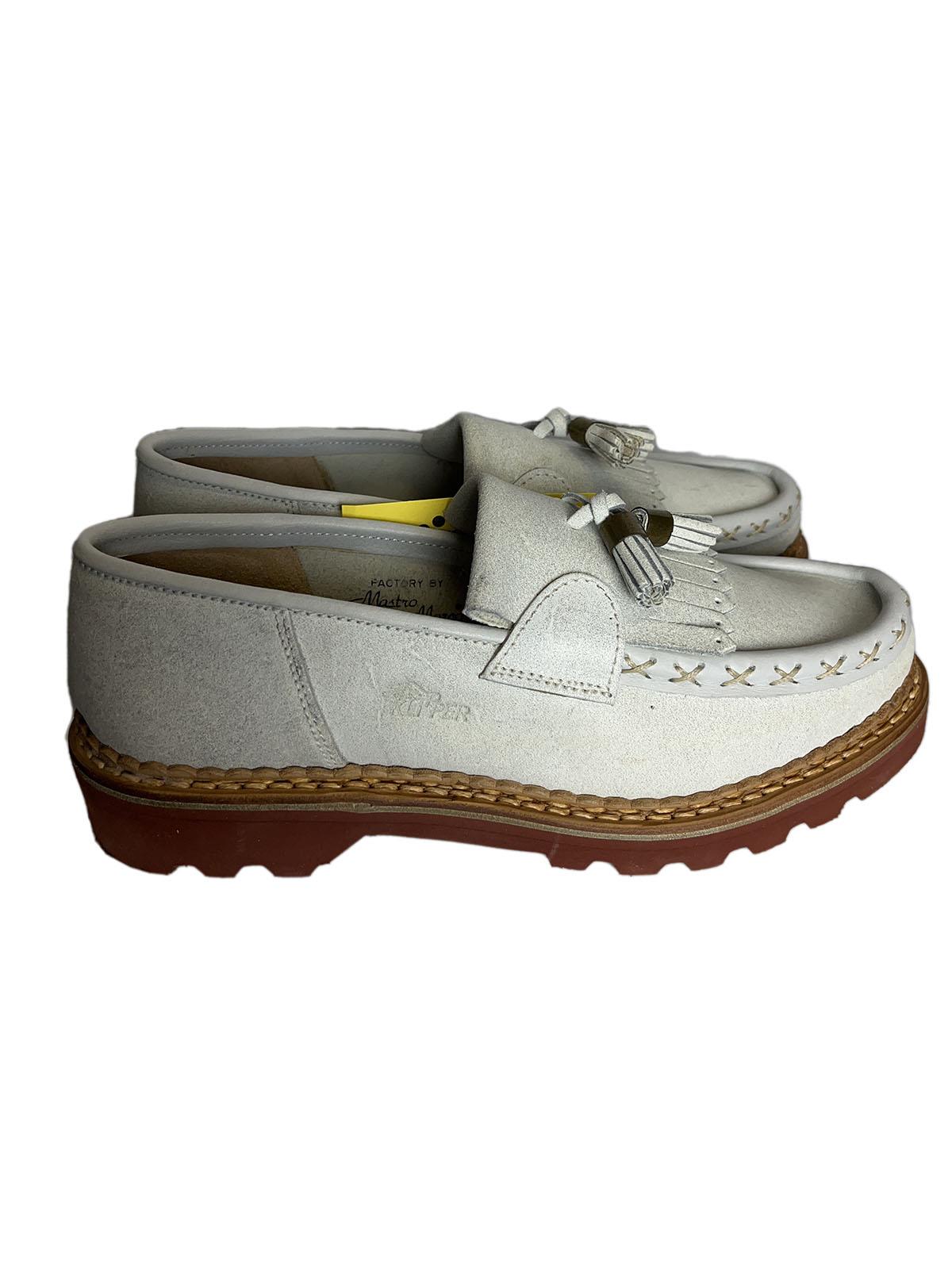 GIGOLÈ ARCHIVE Klipper 2749 mocassini in pelle con tasselli