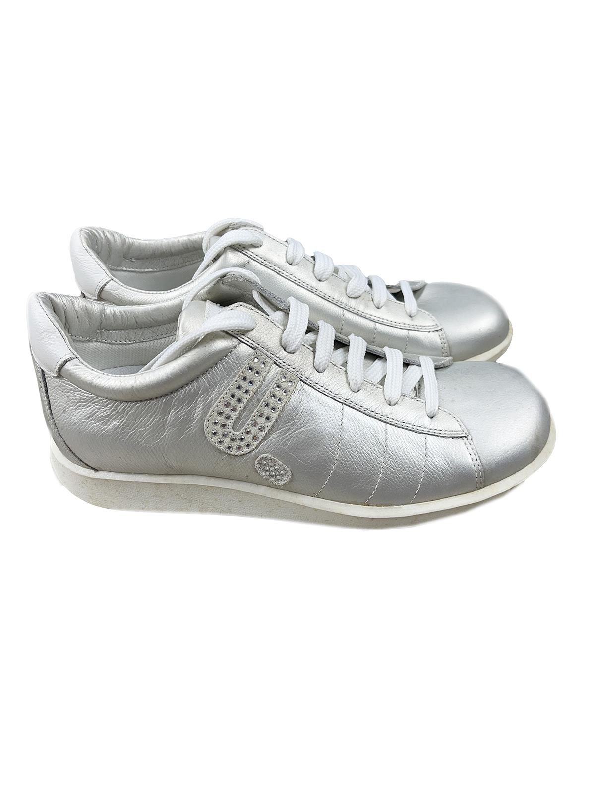 FORNARINA PEFPO2747WM90 Silver Sneakers