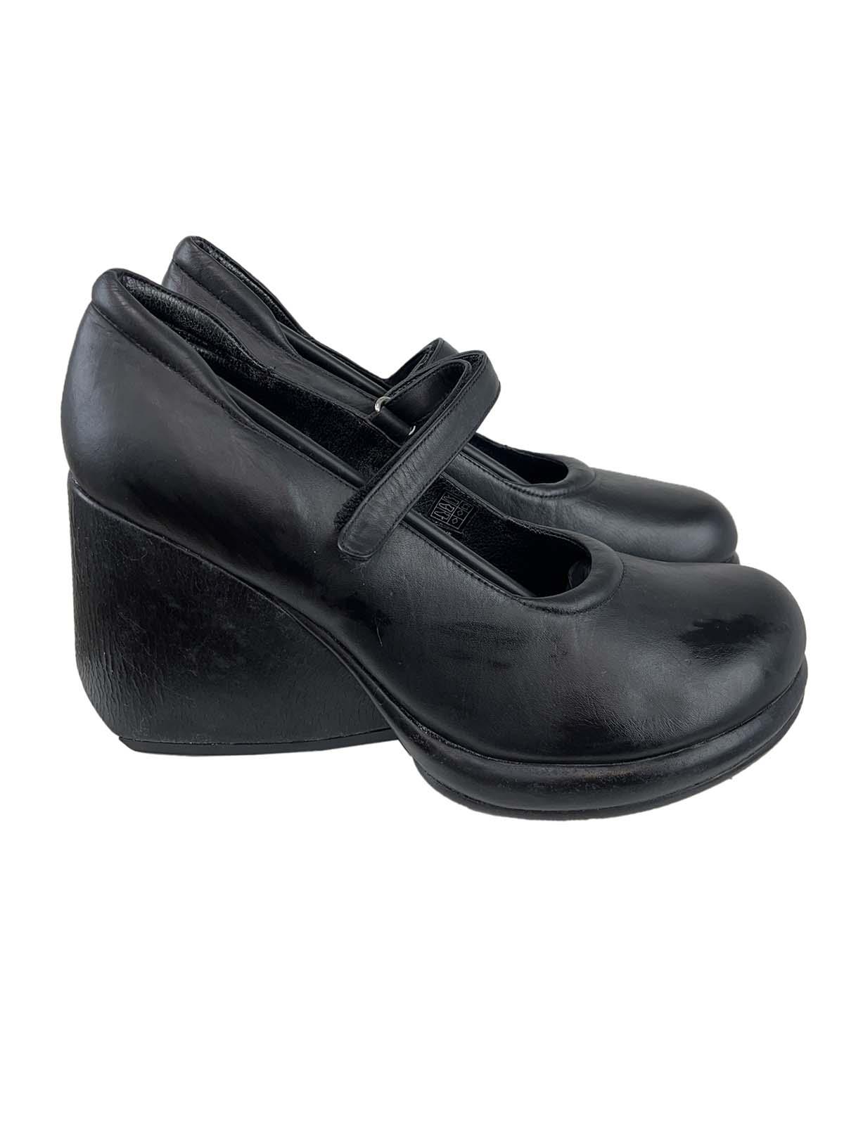 FORNARINA PIFMO1871WC Mary Jane Shoes with Wedge Heel