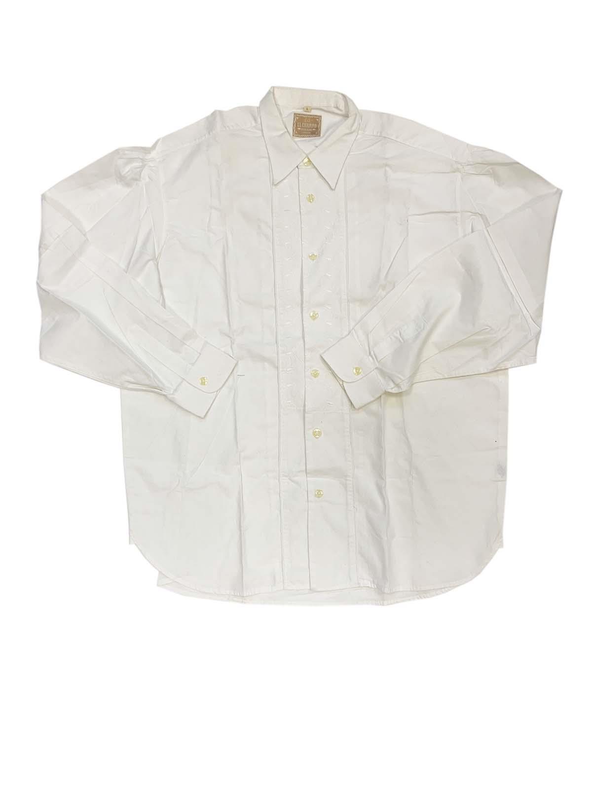 EL CHARRO Piteado Blanco Shirt