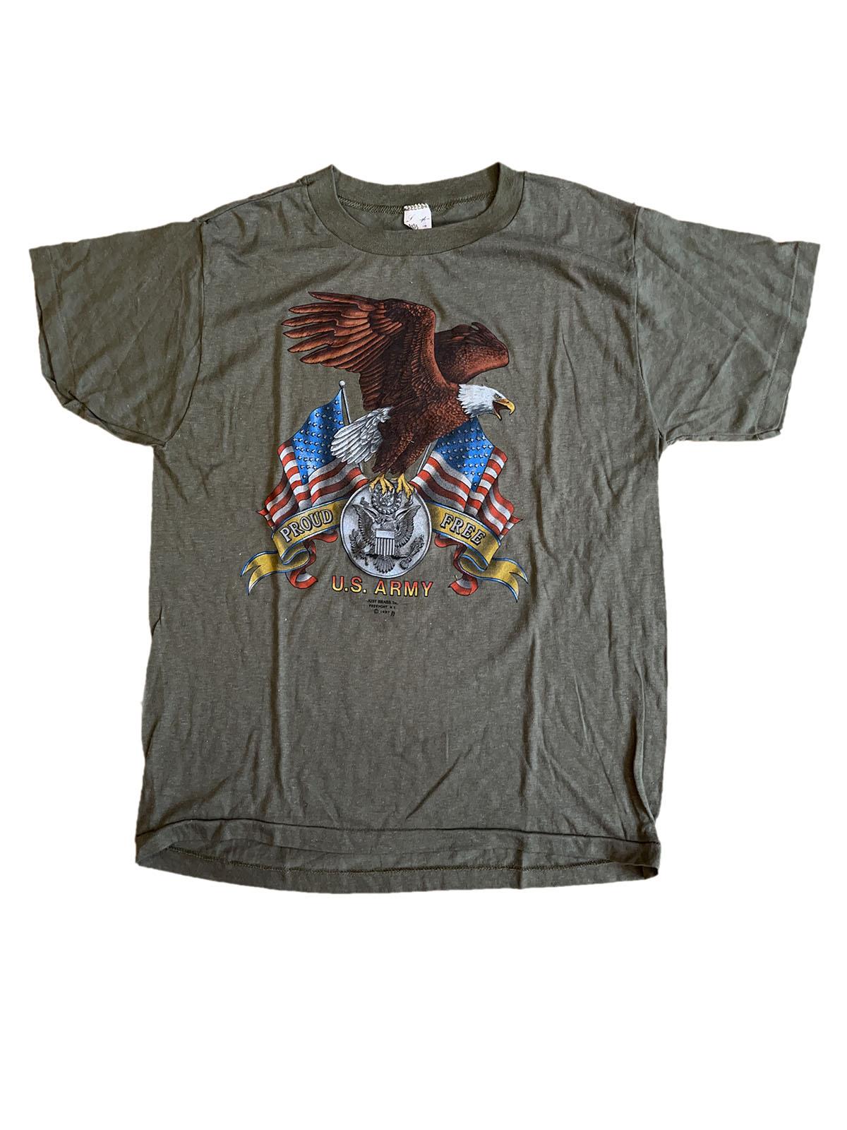 GIGOLÈ ARCHIVE U.S. Army Proud Free Vintage Tee 1987