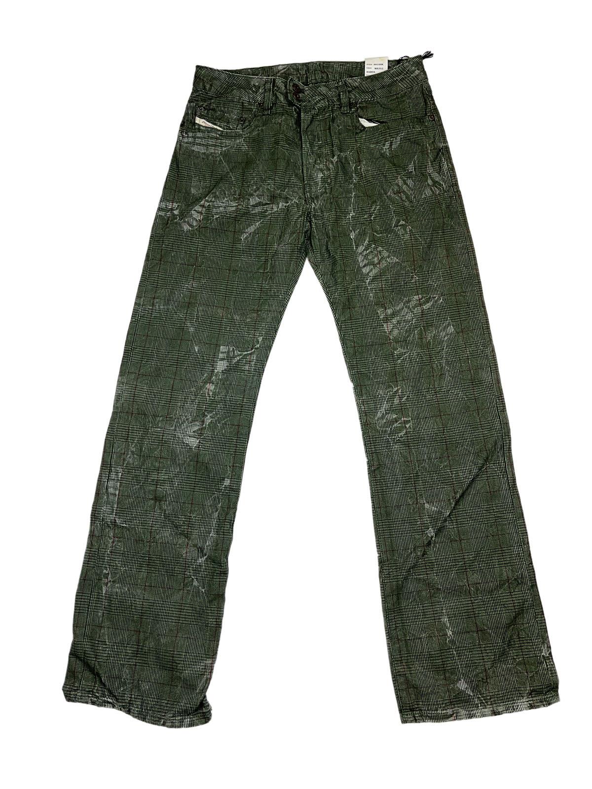 DIESEL Rabox MA352 Jeans a scacchi stralunato