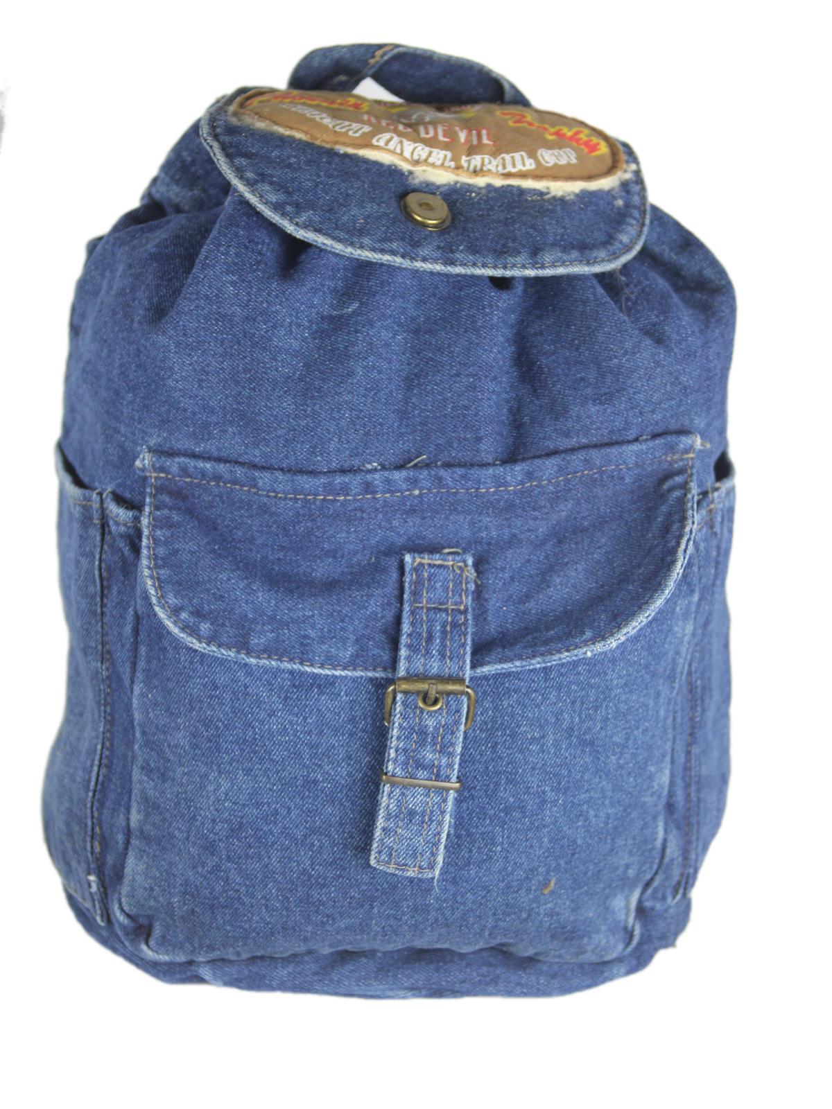 RED DEVIL Red Devil Denim Backpack