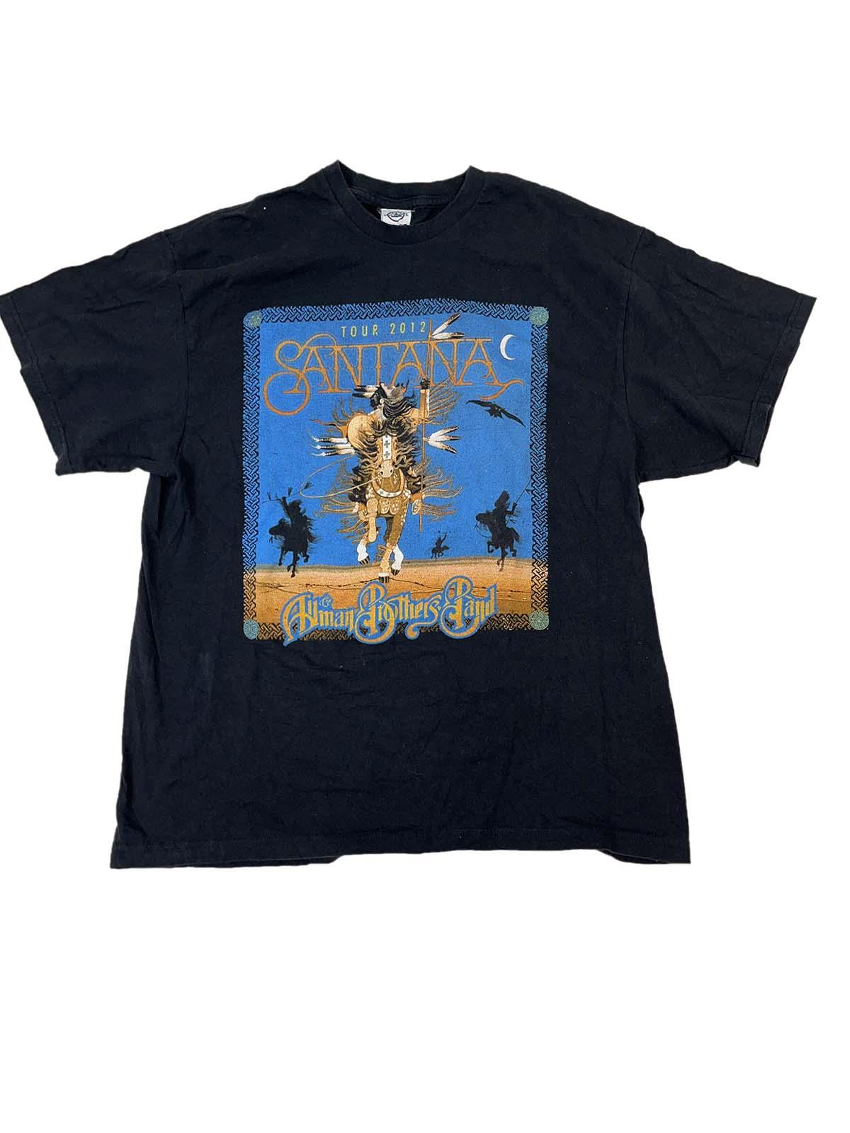 GIGOLÈ ARCHIVE Santana 2012 Tour T-Shirt (usata)