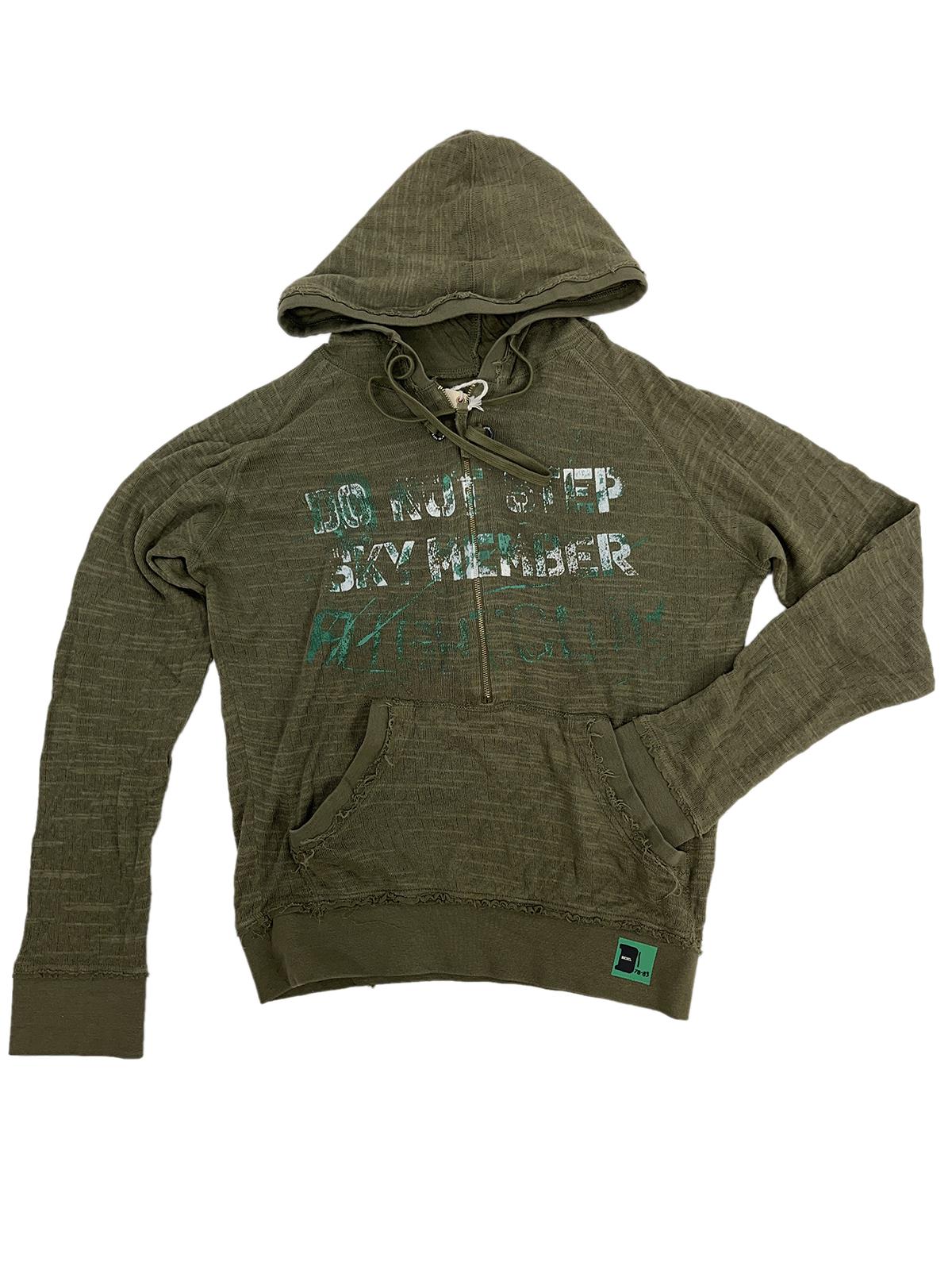 DIESEL Sherinos felpa leggera con cappuccio