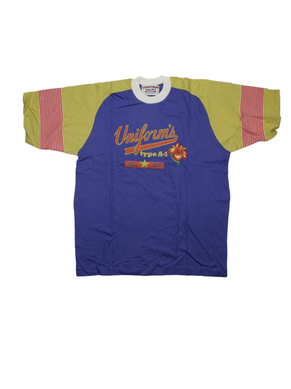 UNIFORM Flower Eighties Multicolour T-Shirt