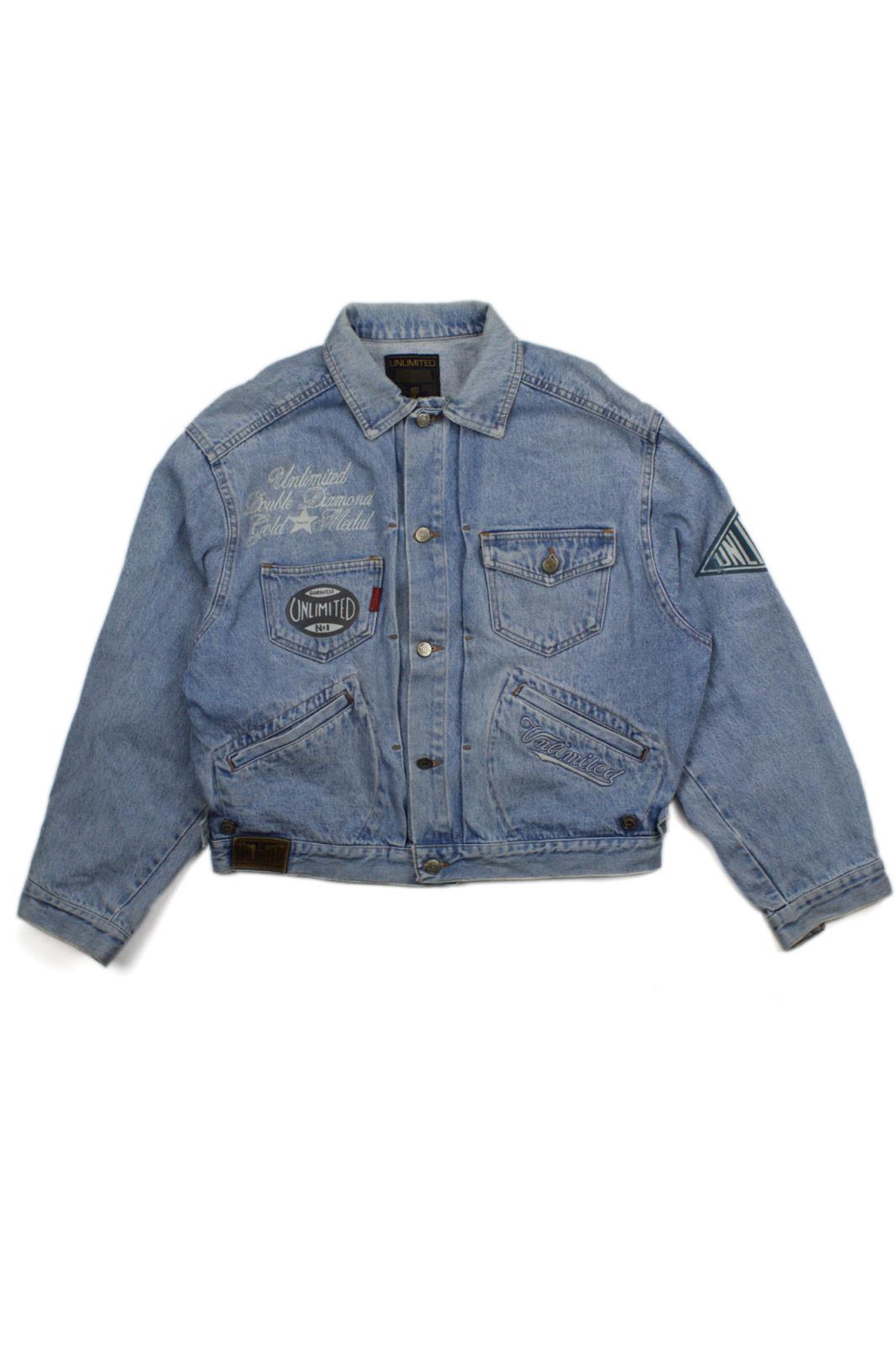UNLIMITED Double Diamond giacca in denim