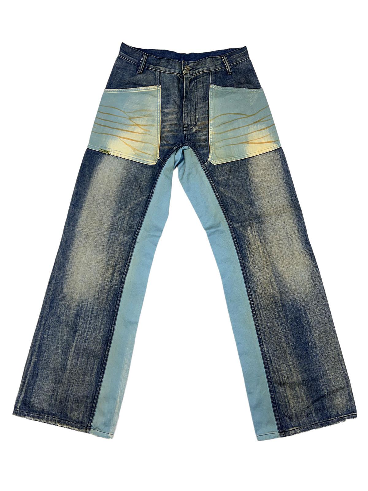 DIESEL Zulu Patchwork Jeans Loose Fit