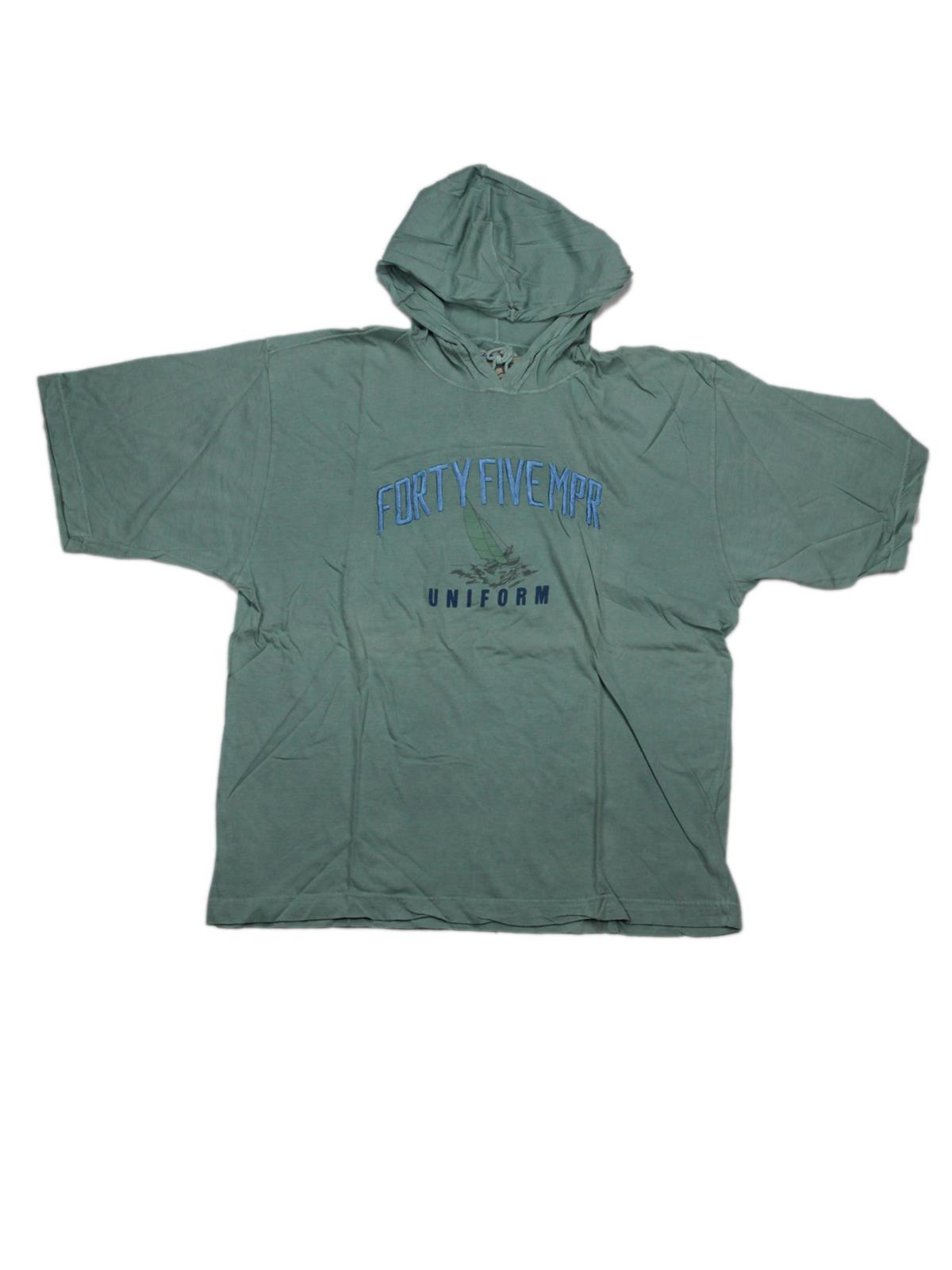 UNIFORM 45 Hood T-Shirt with Hood