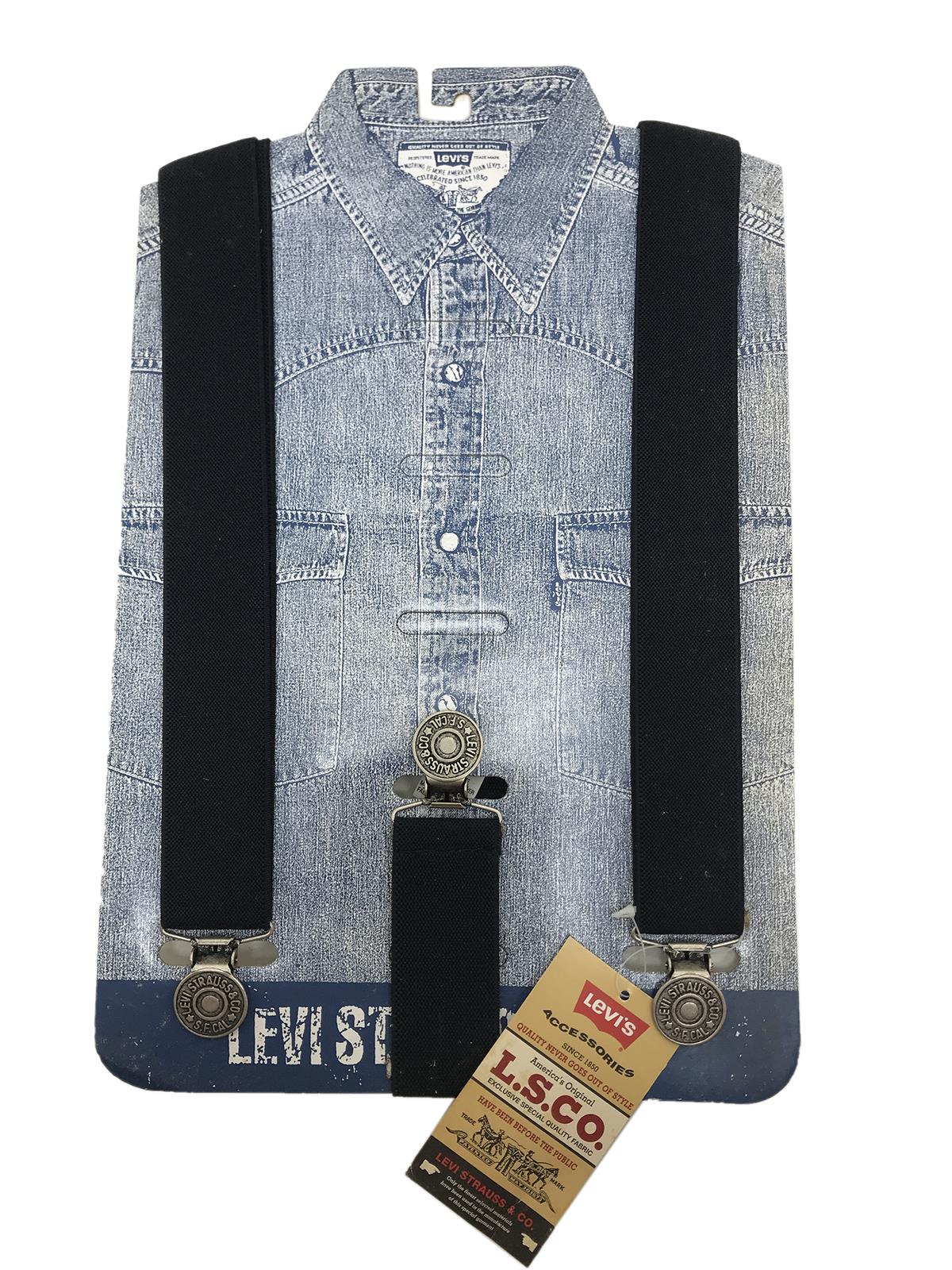 LEVI’S AL0017 Braces/Suspenders with Clip
