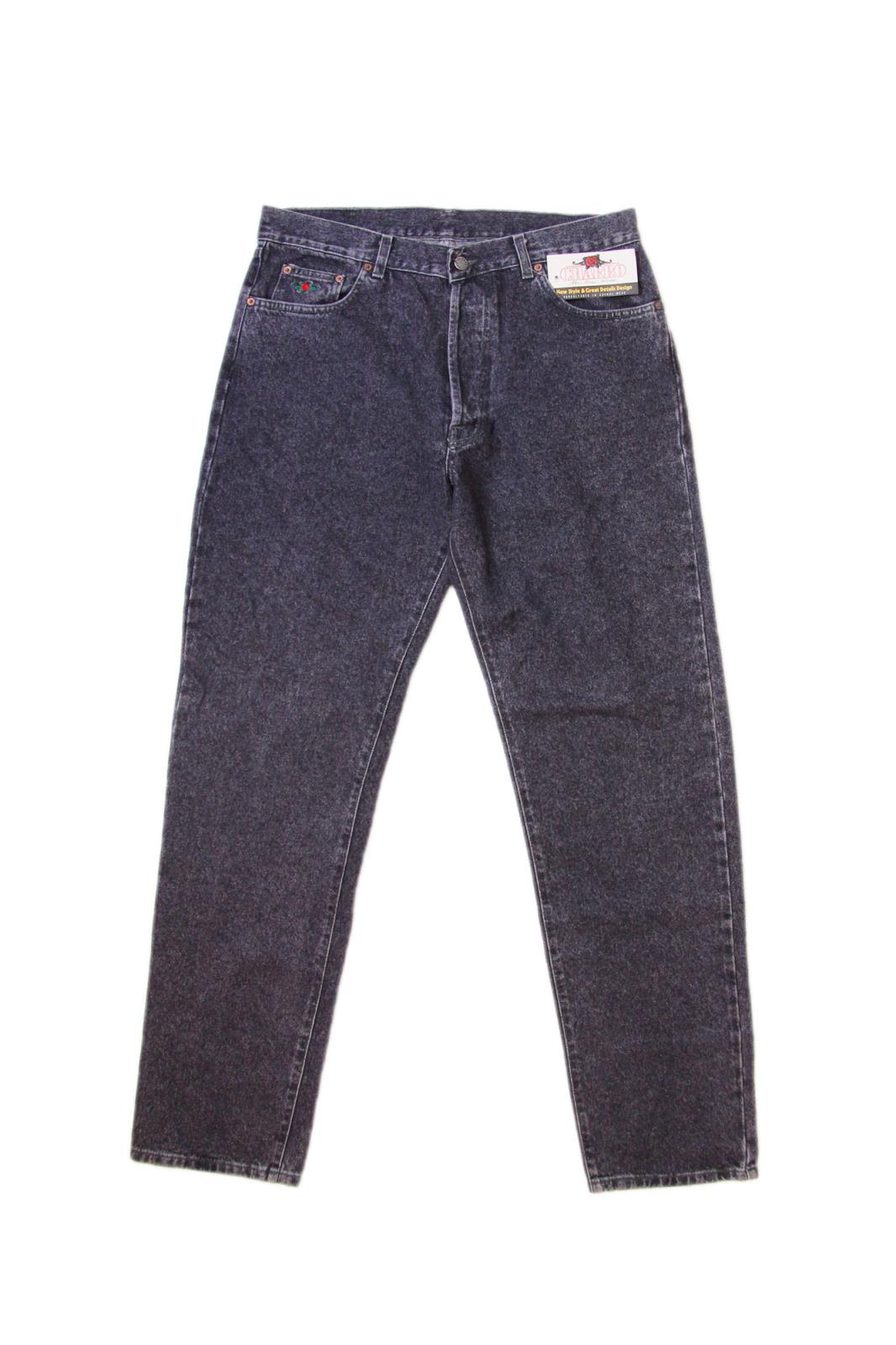 EL CHARRO Chicanos Black Jeans