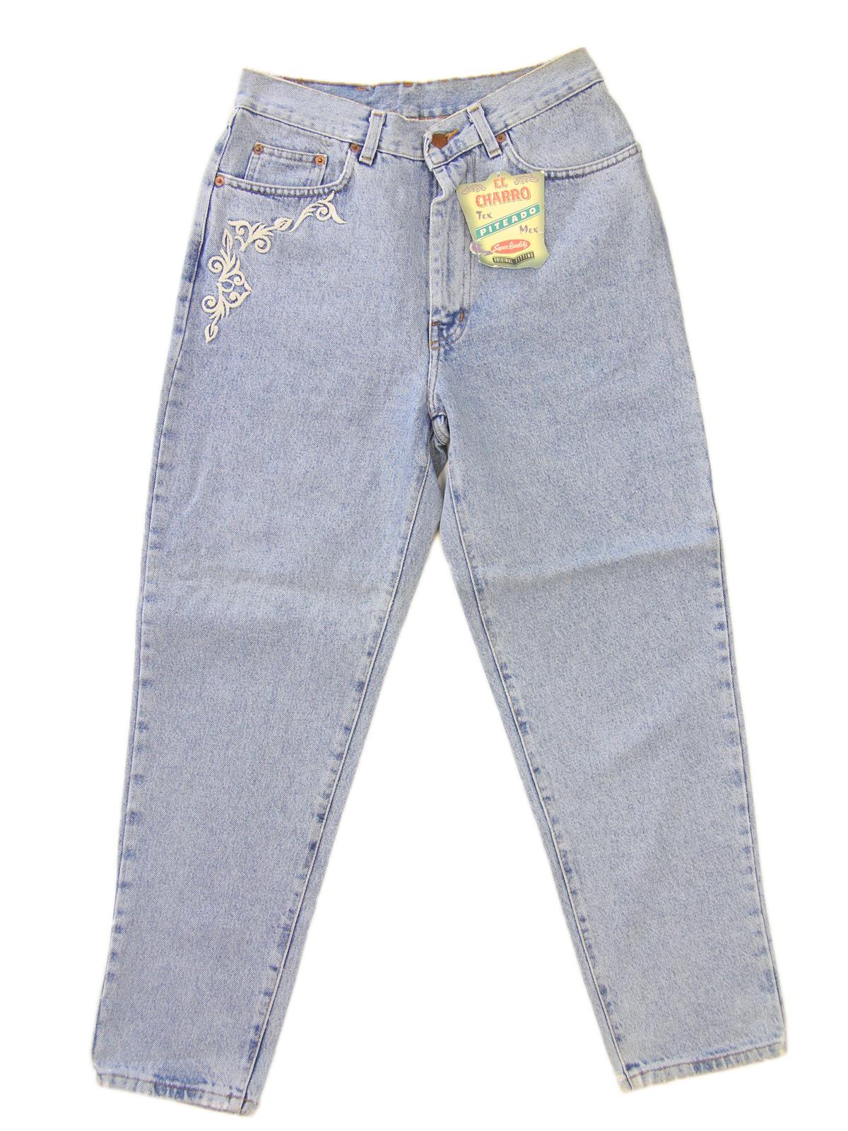 EL CHARRO Piteado Jeans