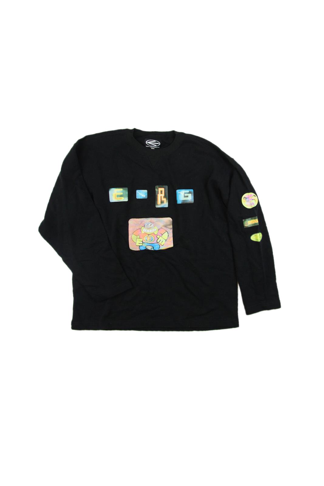 ENERGIE Power No-Gravity Lenticular Print Jumper felpa stampa lenticolare