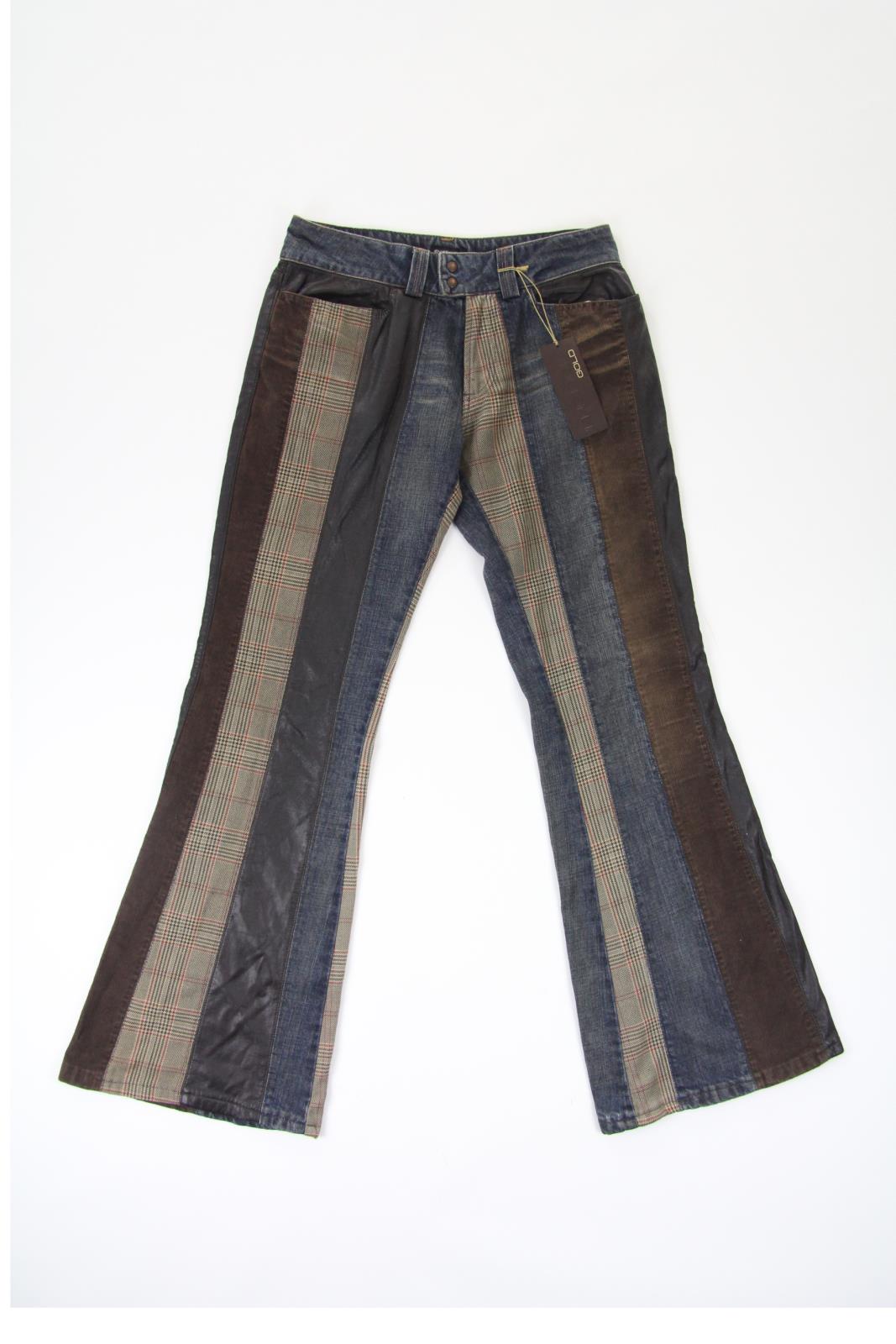 ENERGIE Stripe Beaver Jeans Patchwork (Used)