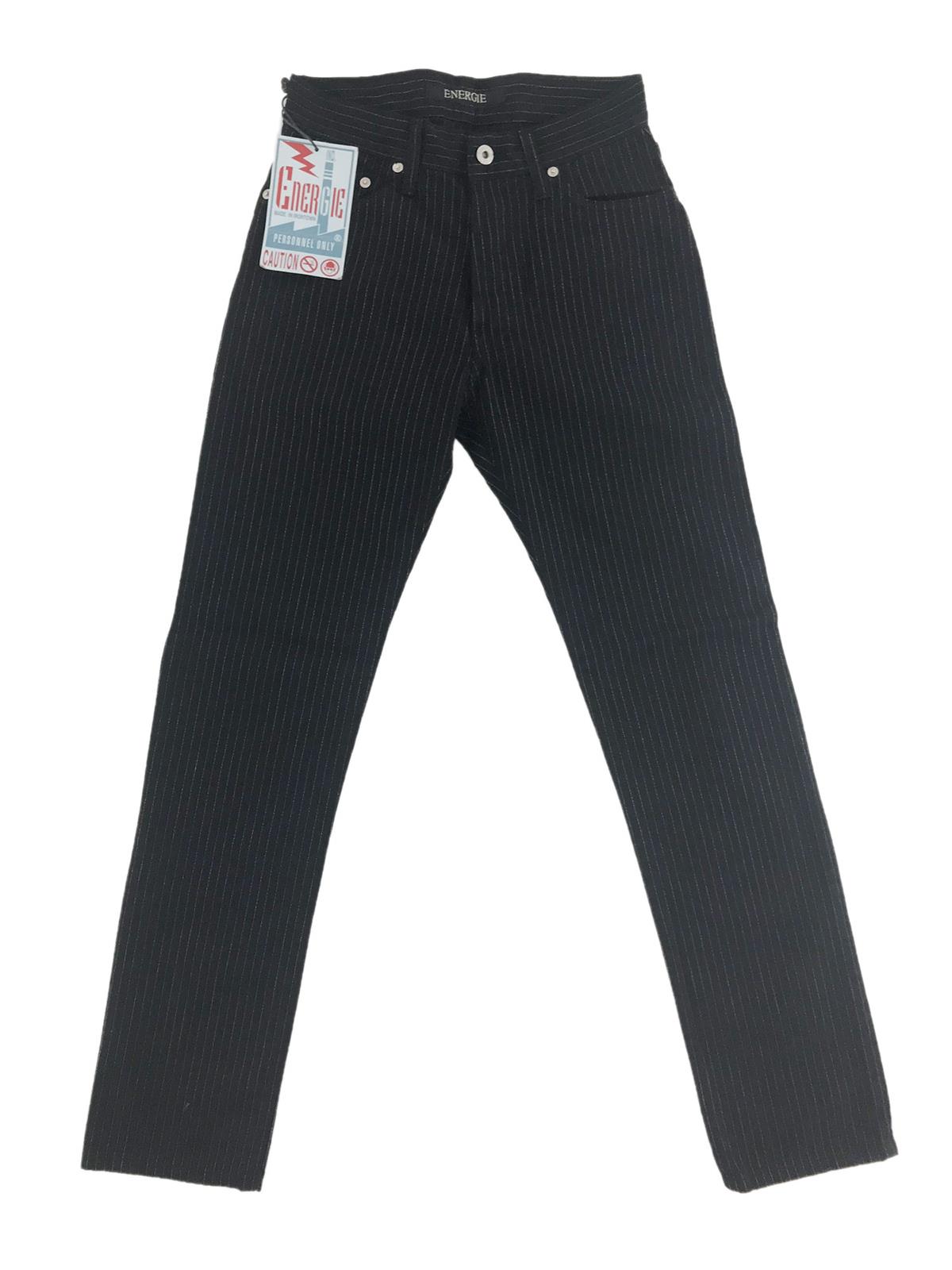 ENERGIE Superfit Overdyed Pinstriped jeans elasticizzato
