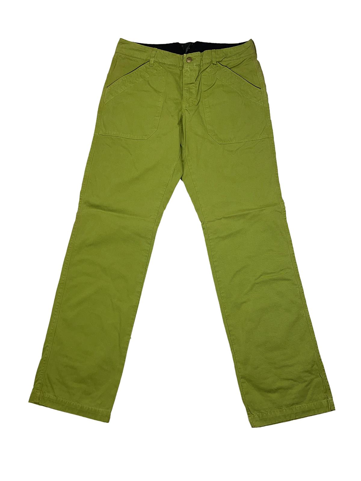 GIGOLÈ ARCHIVE Refrigiwear P032 pantaloni verdi