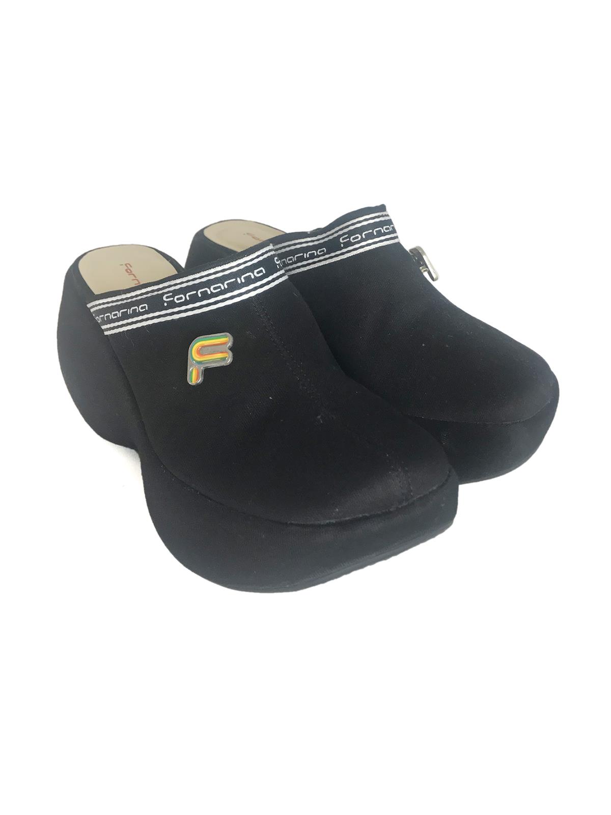 FORNARINA PEFMN2778WT Denim Sabot