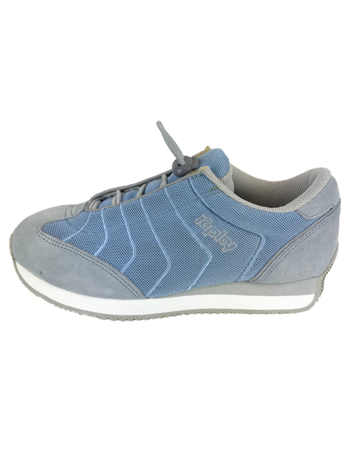 REPLAY GW5011 Vintage Nylon/Suede Sneakers Sky