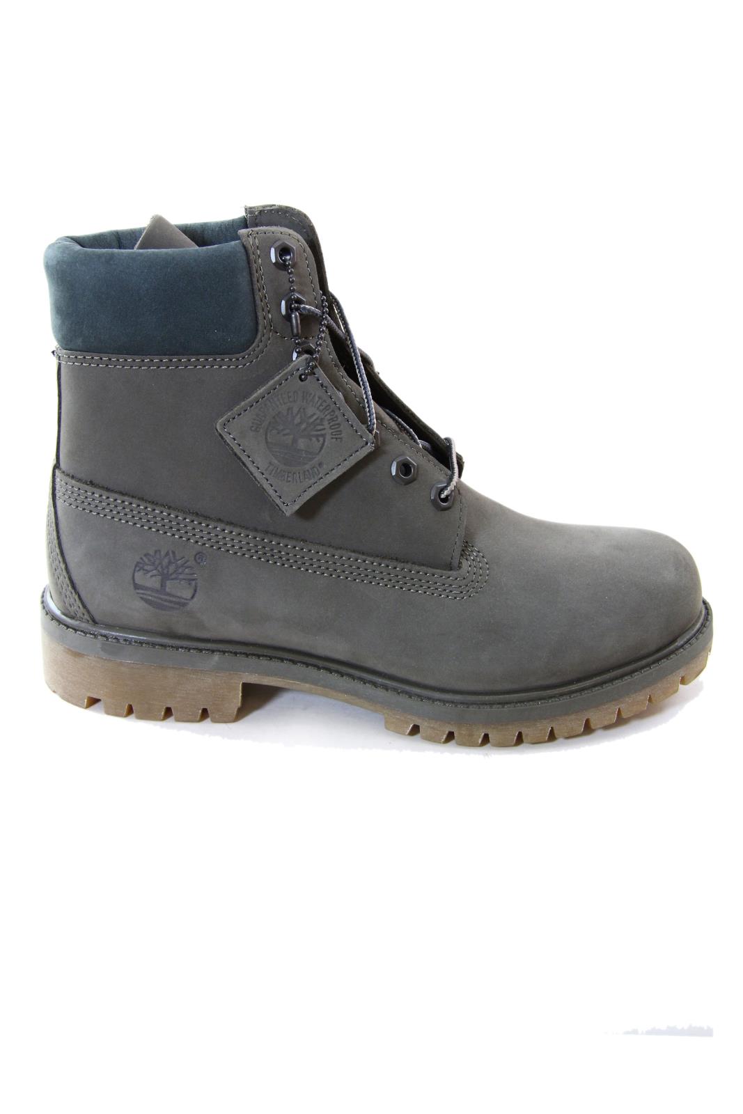 TIMBERLAND Leather Waterproof Mid Boots A17PS Grey
