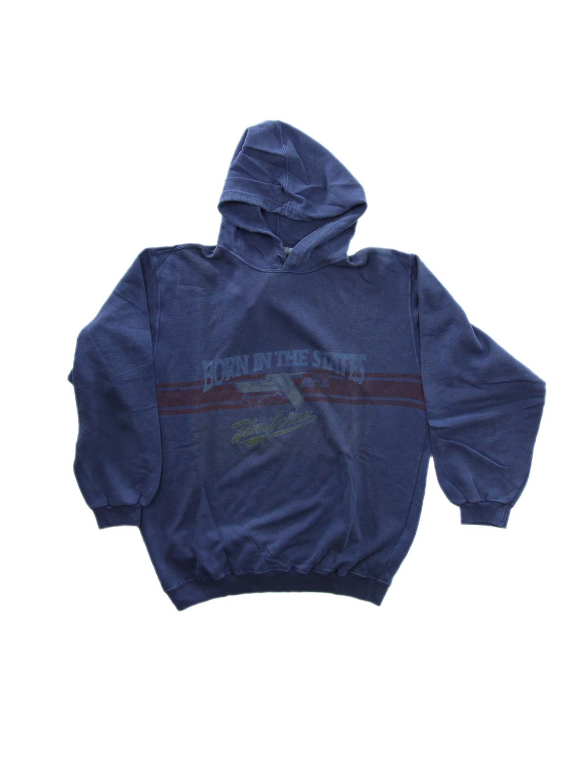 UNIFORM BLUE HOODIE